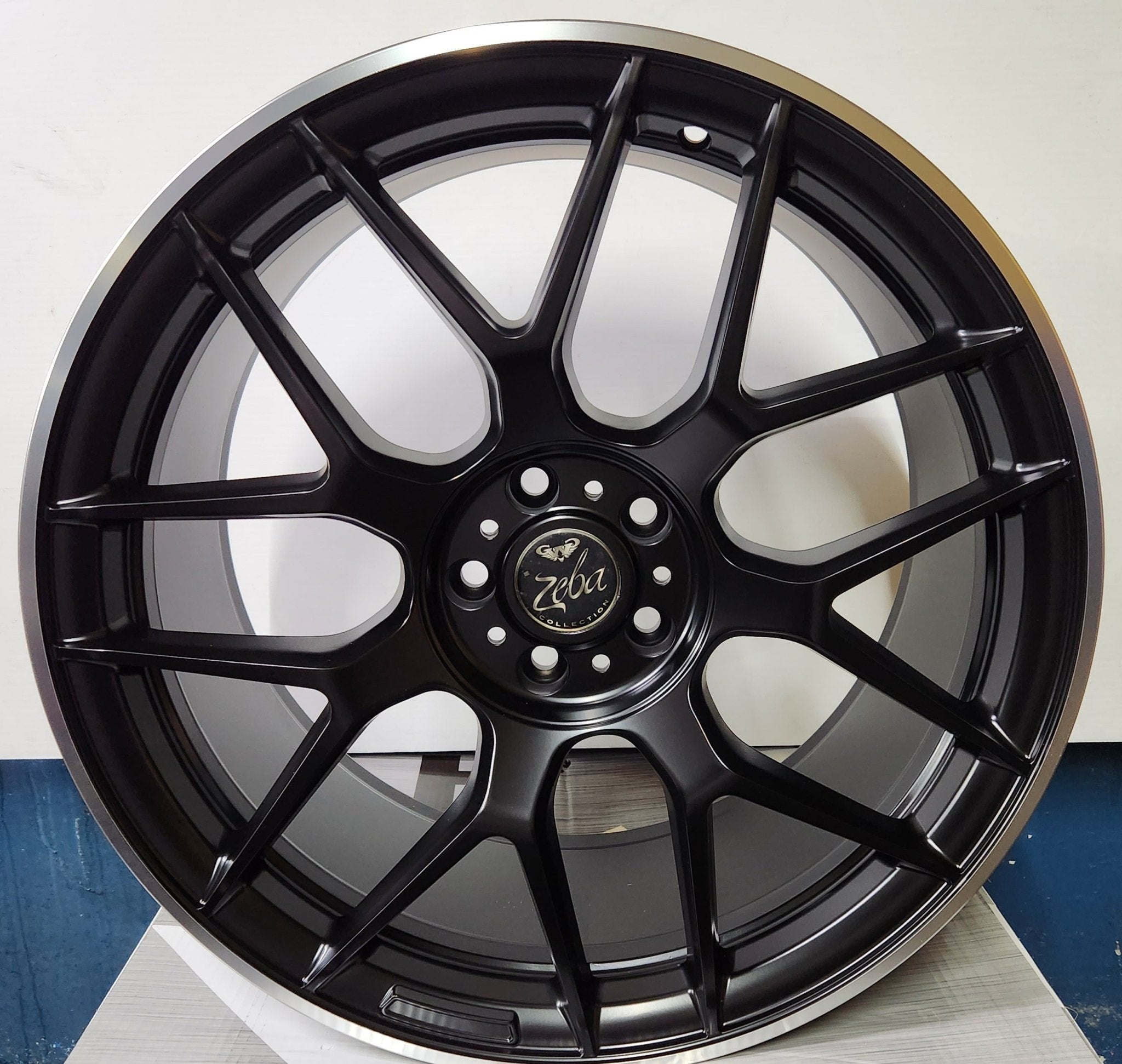 W840 WHEELS 20X9.5 5X112 SATIN BLACK MACHINED LIP - Gun Hill Tire House (WTW - WHOLESALE TIRES & WHEELS)
