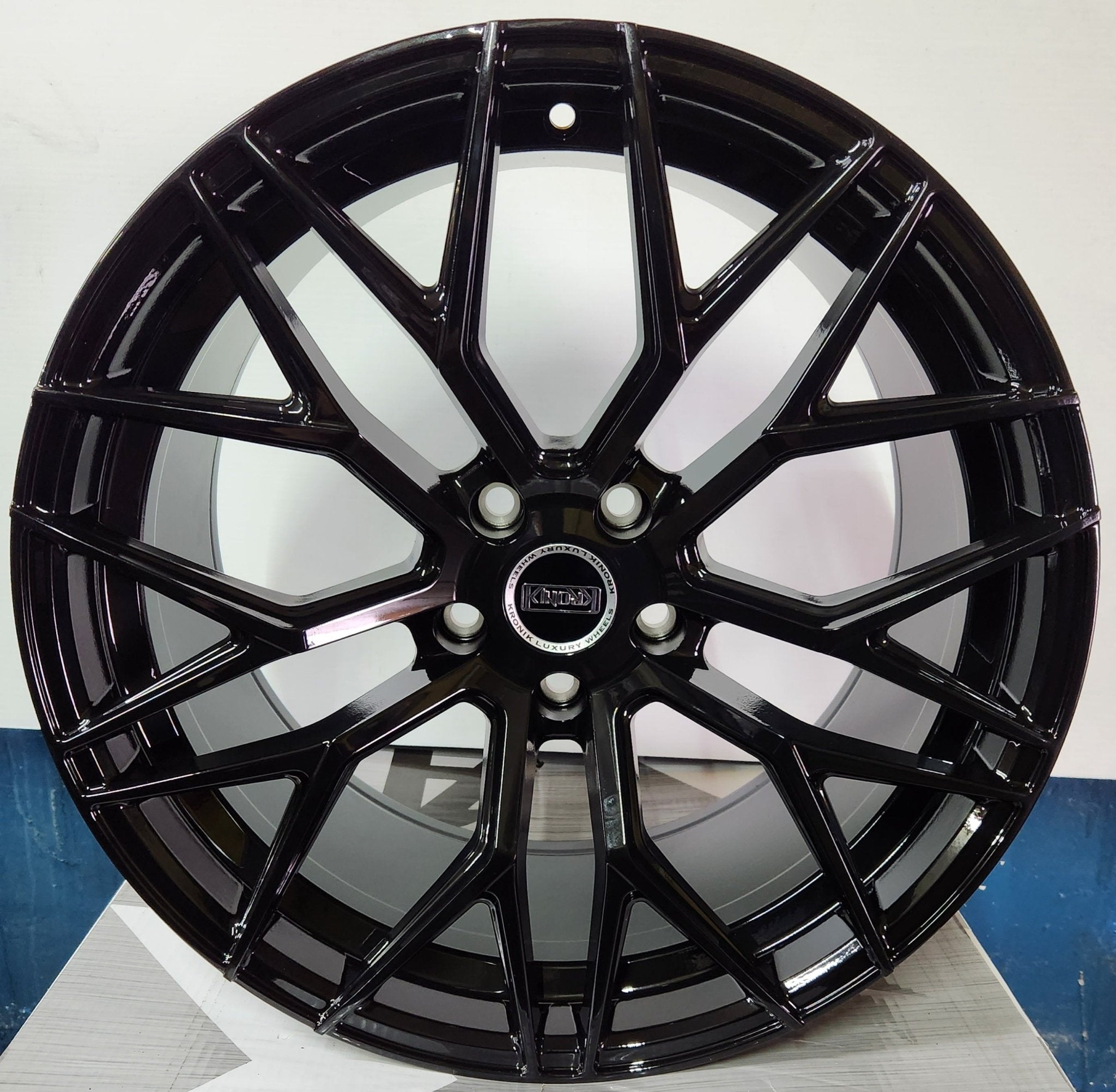PARAGON B325 19X9.5 5X114.3 @PIANO BLACK - Gun Hill Tire House (WTW - WHOLESALE TIRES & WHEELS)