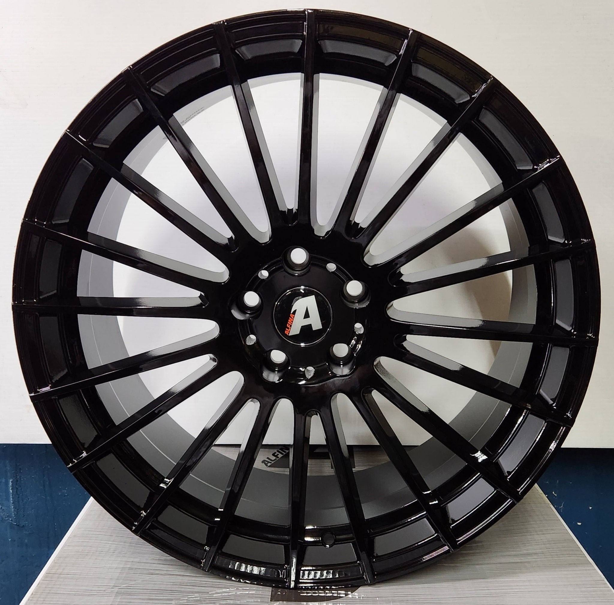 ALFINA AF305 20X10 5X114.3 GLOSS BLACK - Gun Hill Tire House (WTW - WHOLESALE TIRES & WHEELS)
