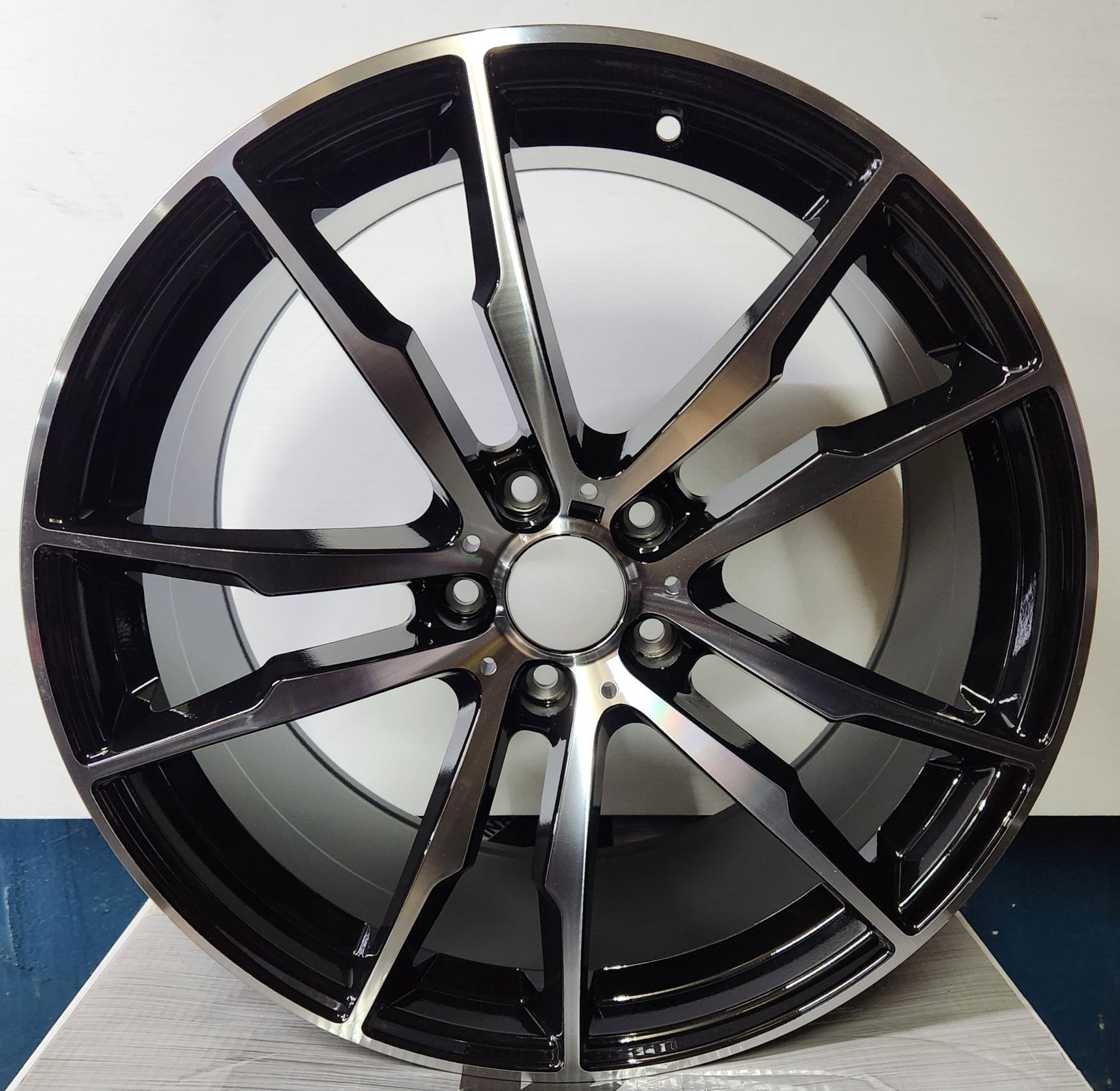OE - 5433 20X10 5X120 BLACK MACHINE FACE - Gun Hill Tire House (WTW - WHOLESALE TIRES & WHEELS)