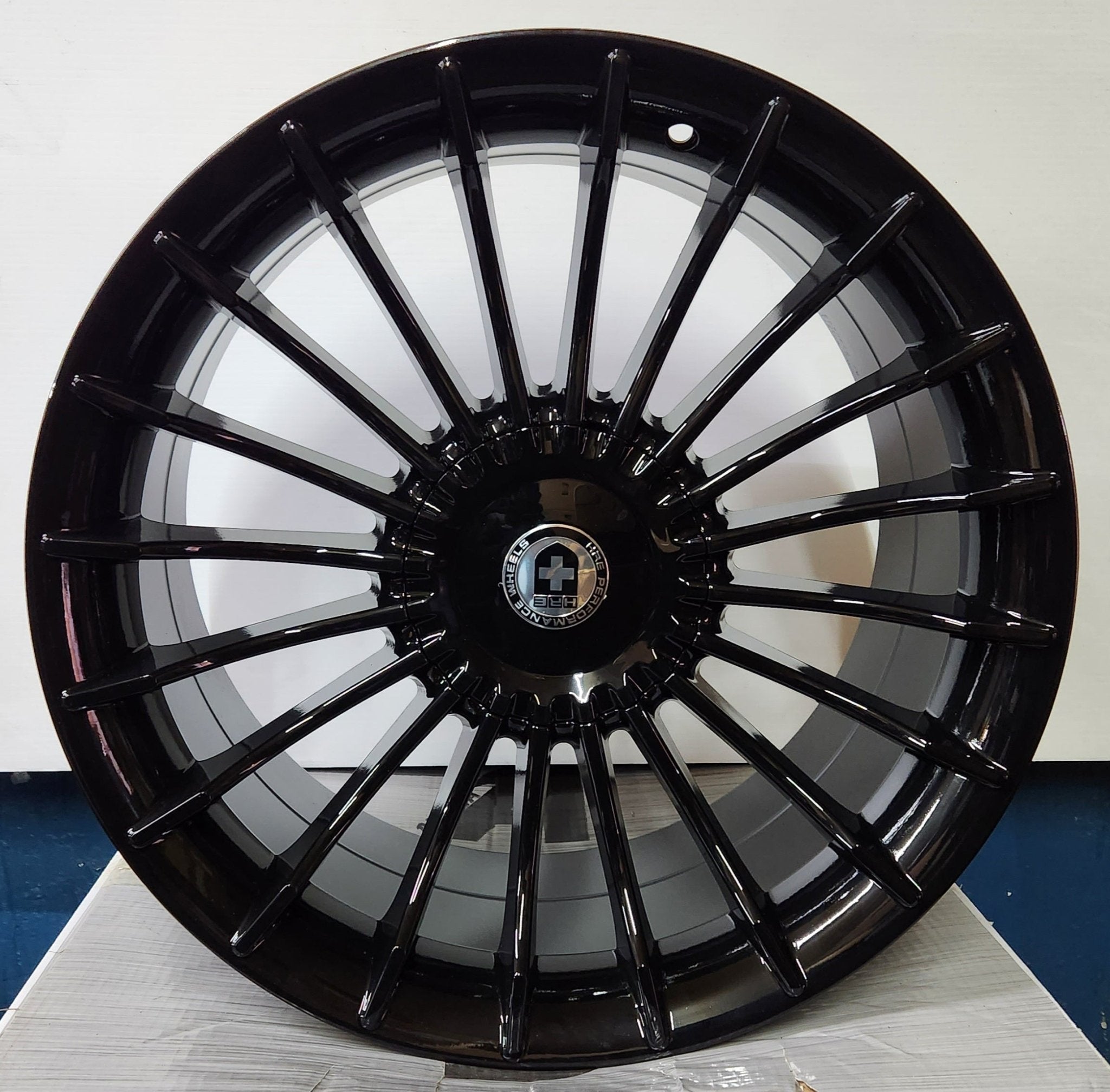OE - 9837 19x8.5 5x112 GLOSS BLACK - Gun Hill Tire House (WTW - WHOLESALE TIRES & WHEELS)