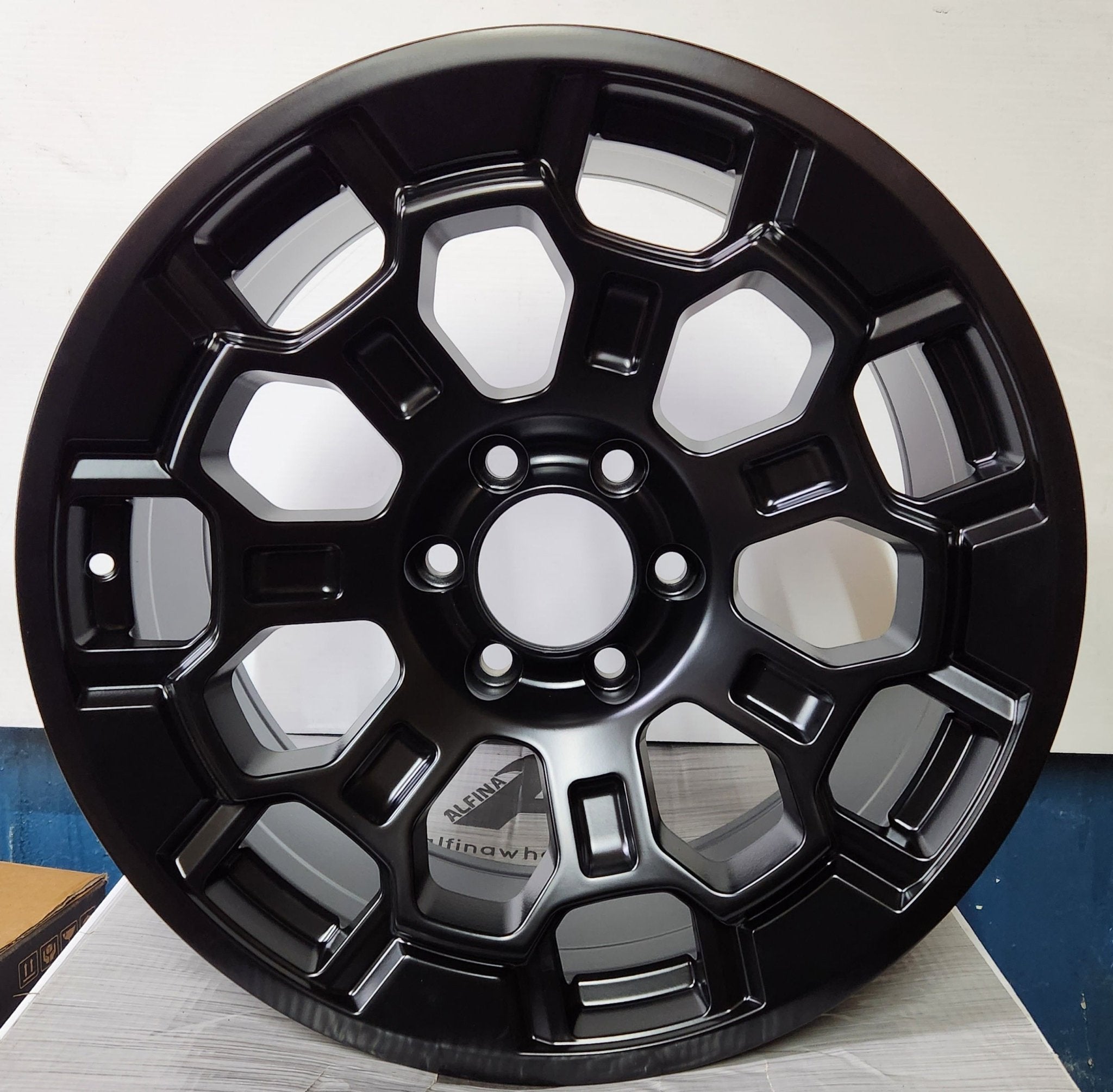 TRD 2022 AO9980 OFF ROAD 22X9 6X5.5 - @SEMI MATTE BLACK - Gun Hill Tire House (WTW - WHOLESALE TIRES & WHEELS)
