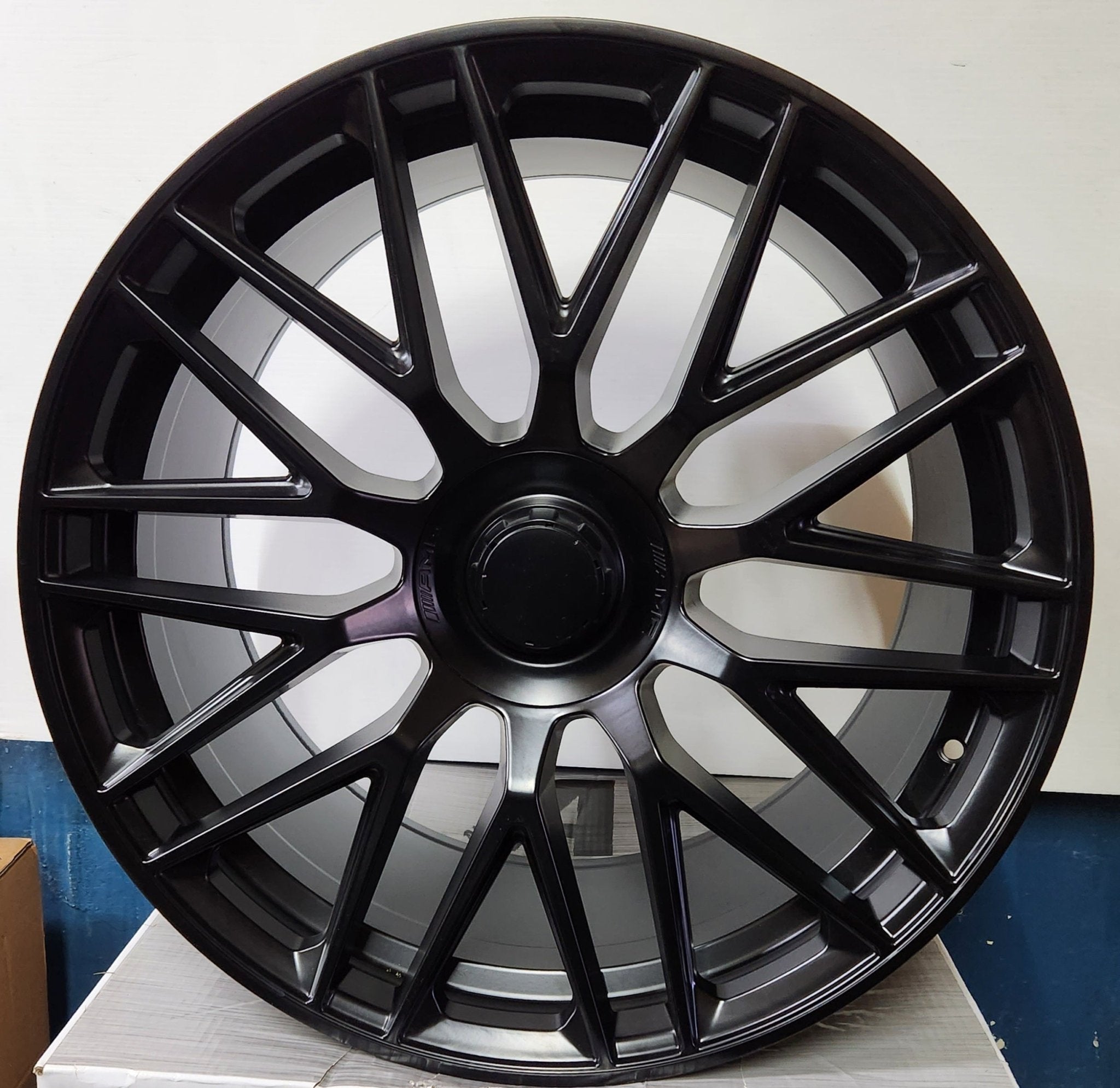 W803 22X11.5 5X112 SATIN BLACK - Gun Hill Tire House (WTW - WHOLESALE TIRES & WHEELS)