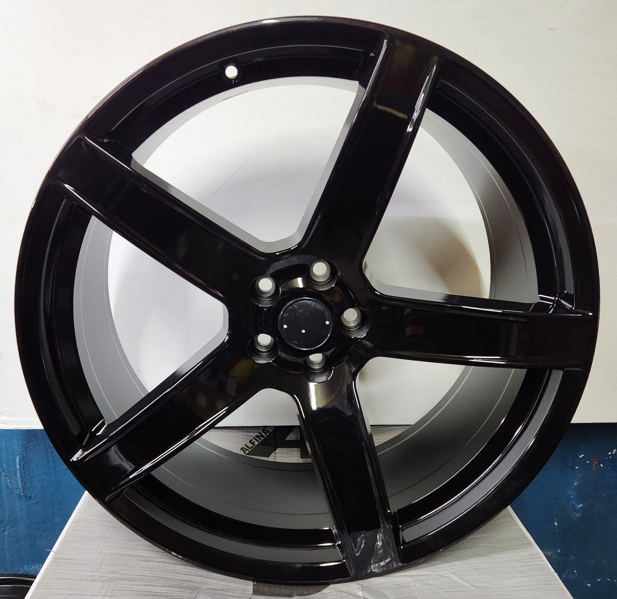 HELLCATII - ZS5507 22x10.5 5X115 GLOSS BLACK - Gun Hill Tire House (WTW - WHOLESALE TIRES & WHEELS)
