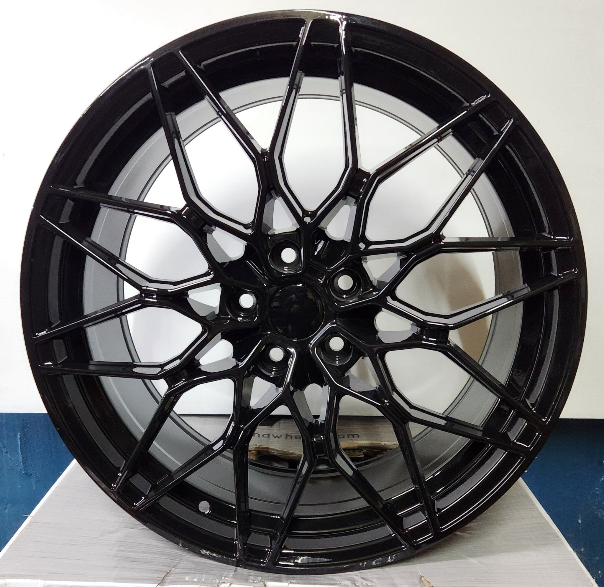 GWG 284 19x9.0 5x112 GLOSS BLACK - Gun Hill Tire House (WTW - WHOLESALE TIRES & WHEELS)