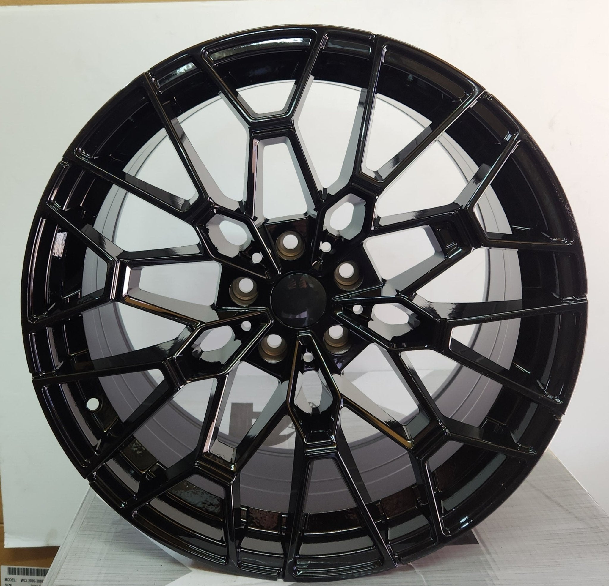 OE - 827M ZS100 19x9.5 5x112 GLOSS BLACK (STAGGERED) - Gun Hill Tire House (WTW - WHOLESALE TIRES & WHEELS)