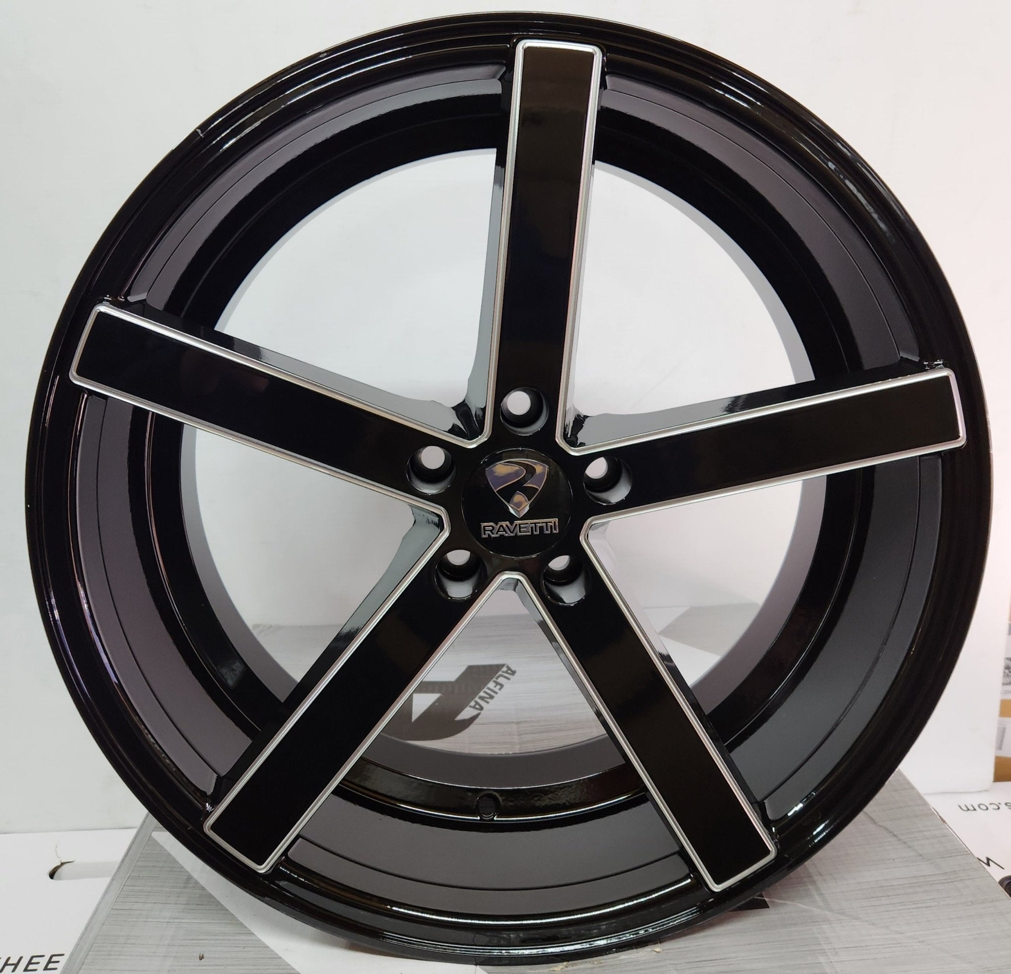 ELO RAV 287 20X8.5 5X112 BLACK MW/U - Gun Hill Tire House (WTW - WHOLESALE TIRES & WHEELS)