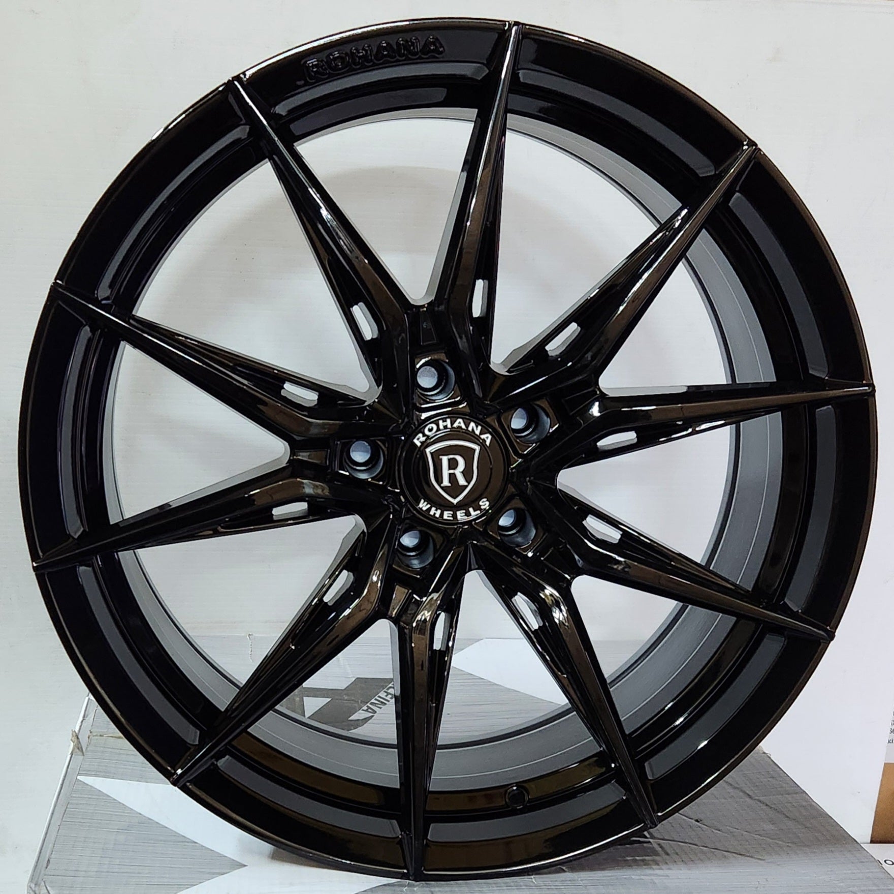 ROHANA RFX13 20x10 5x120 GLOSS BLACK - Gun Hill Tire House (WTW - WHOLESALE TIRES & WHEELS)