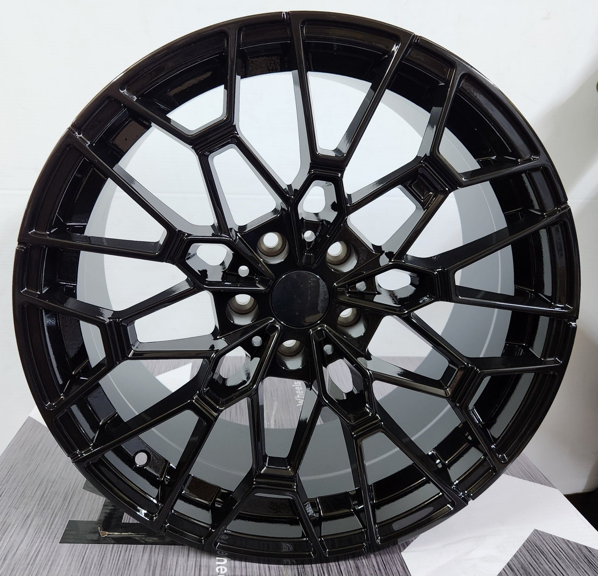 OE - 827M 18x8.5 5x112 GLOSS BLACK - Gun Hill Tire House (WTW - WHOLESALE TIRES & WHEELS)