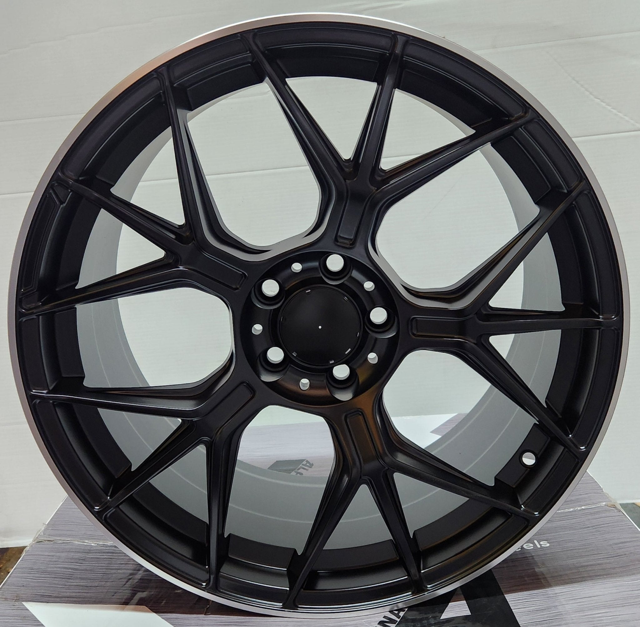 OE - 5622 19x9.5 5x112 MATTE BLACK MACHINED LINE - Gun Hill Tire House (WTW - WHOLESALE TIRES & WHEELS)
