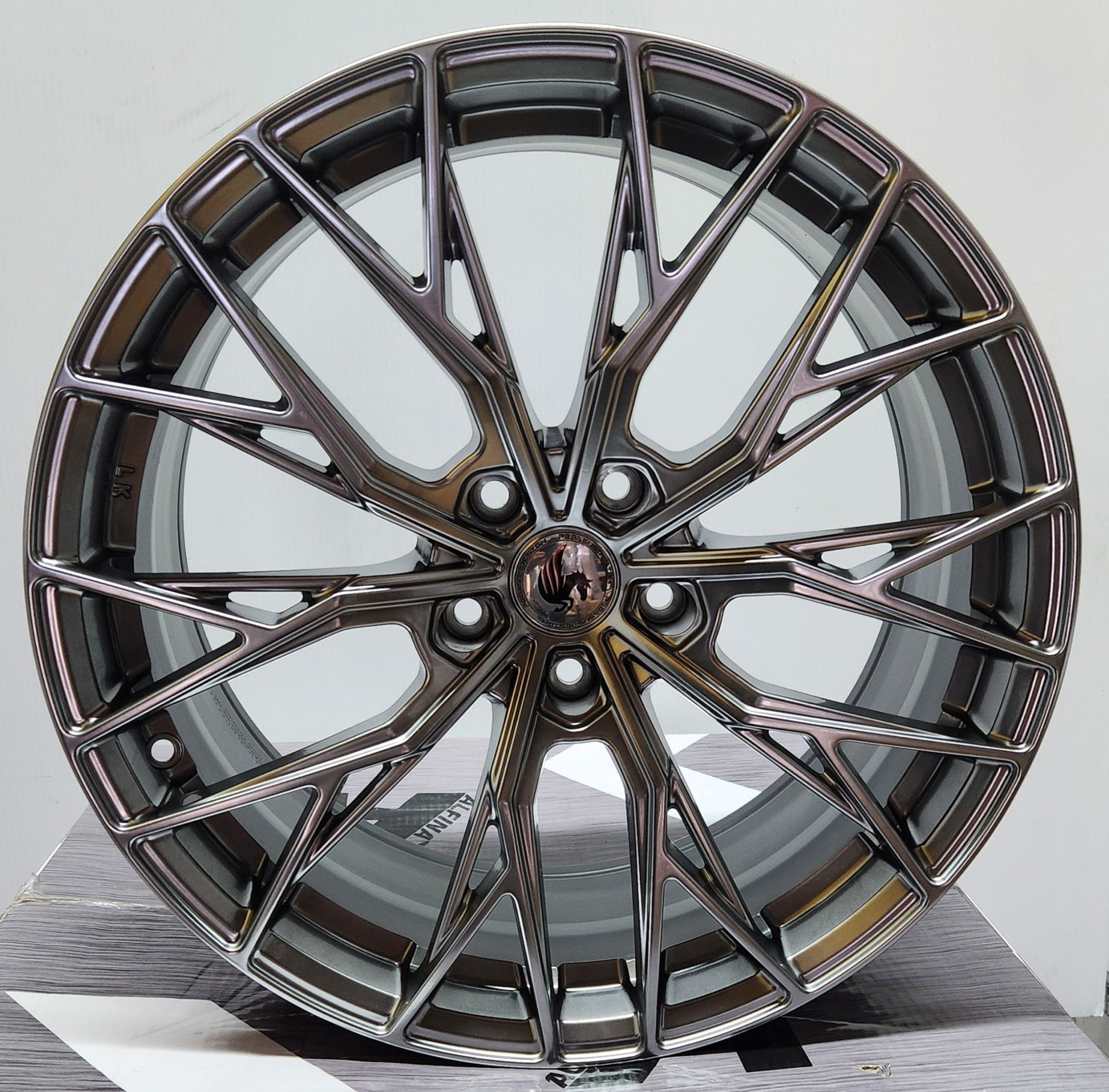 LK - 13 19x8.5 5x114.3 HYPER BLACK - Gun Hill Tire House (WTW - WHOLESALE TIRES & WHEELS)