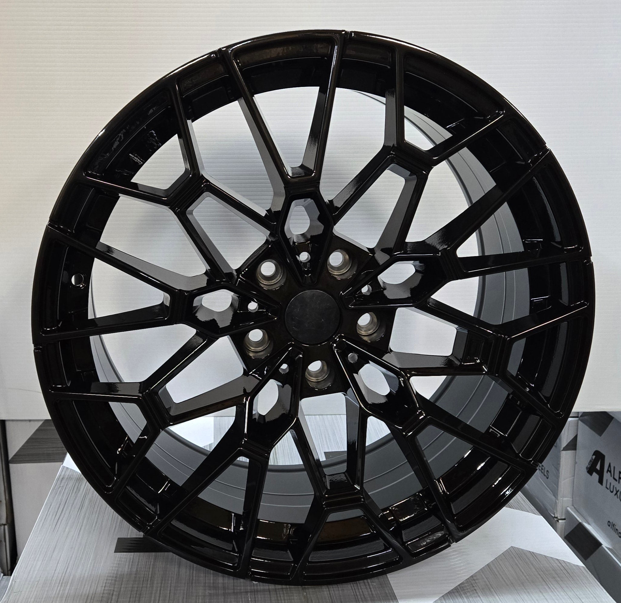 ZS100 827M STYLE 19x8.5 5x120 GLOSS BLACK - Gun Hill Tire House (WTW - WHOLESALE TIRES & WHEELS)