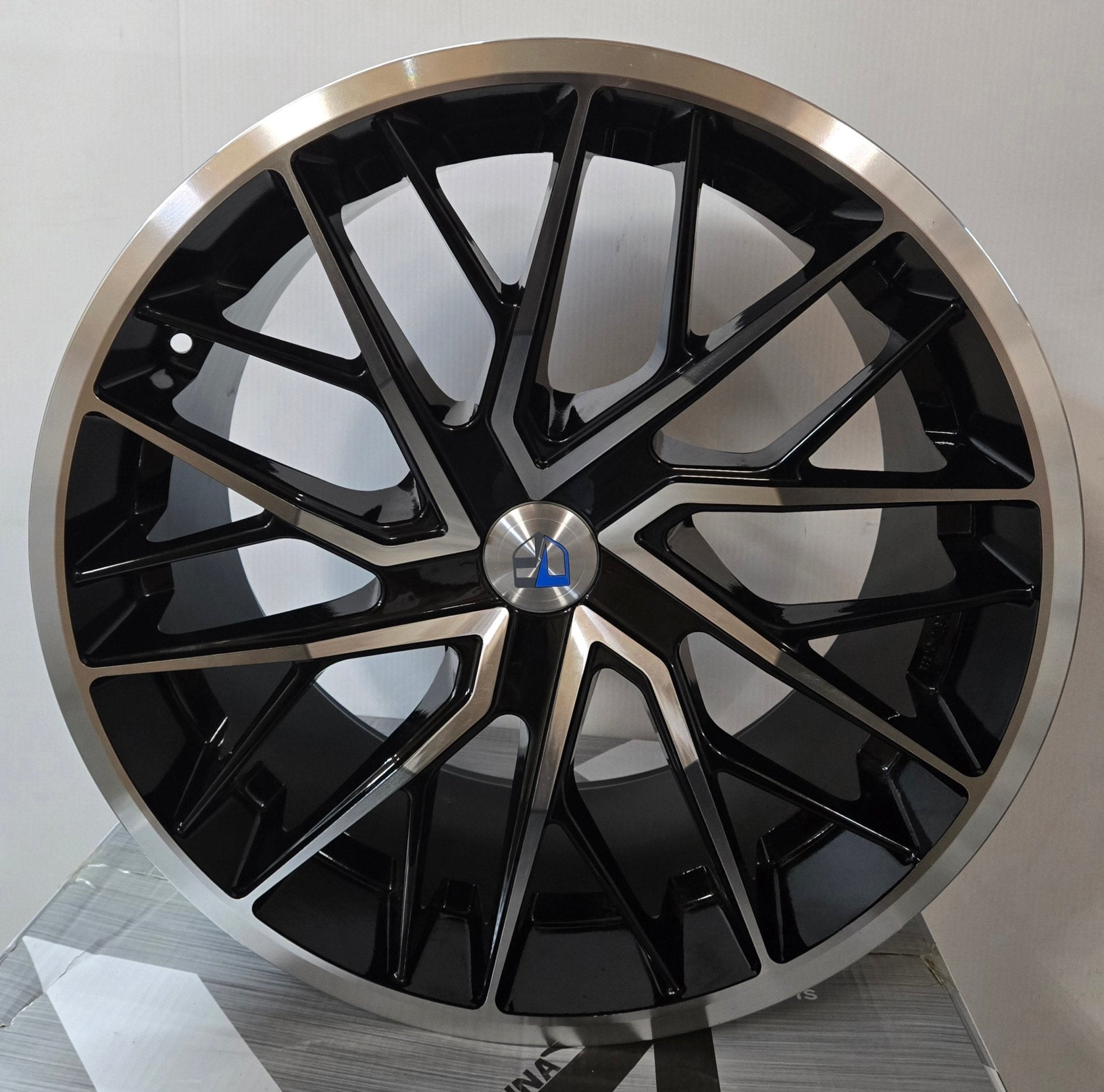 TRU - FORM TF - 105 20x8.5 BLANK GLOSS BLACK MACHINE FACE - Gun Hill Tire House (WTW - WHOLESALE TIRES & WHEELS)