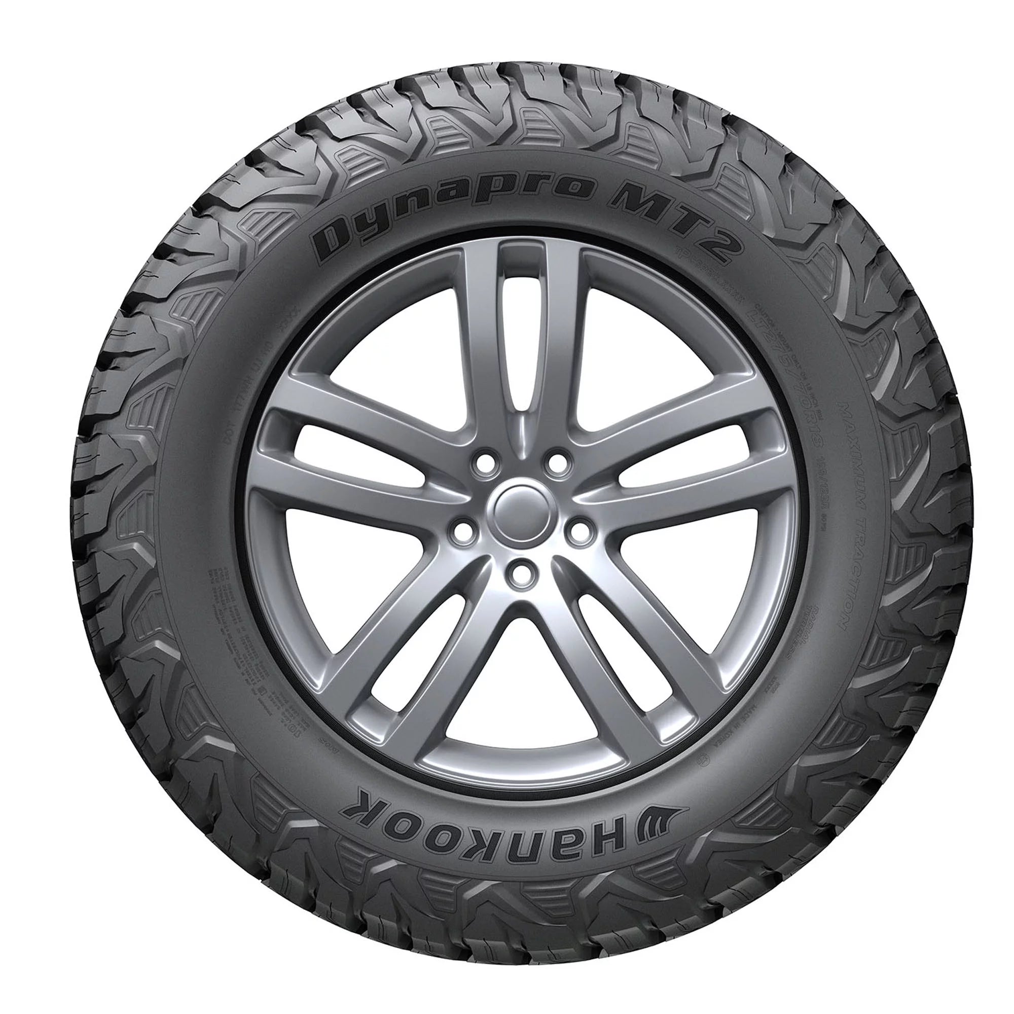 LT275/70R18 Hankook Dynapro MT2 RT05 Mud Terrain 125/122R E Light Truck Tire - Gun Hill Tire House (WTW - WHOLESALE TIRES & WHEELS)