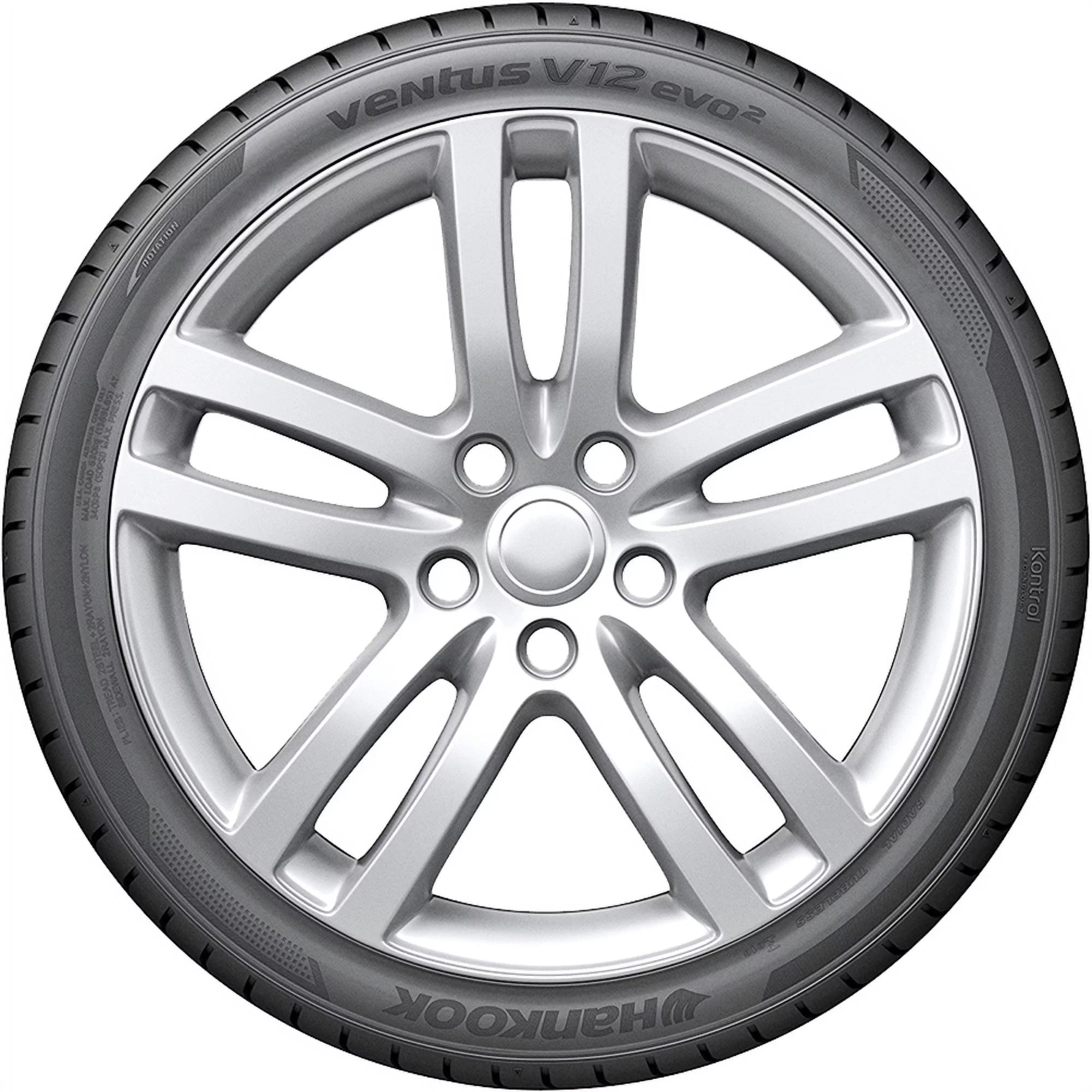 215/50R17 Hankook Ventus V12 EVO2 K120 Summer Performance Tire - 95W - Gun Hill Tire House (WTW - WHOLESALE TIRES & WHEELS)