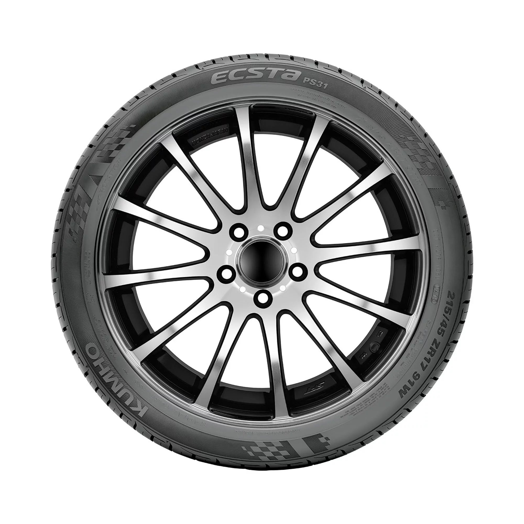 245/40ZR18 Kumho Ecsta PS31 Summer 97W XL Passenger Tire - Gun Hill Tire House (WTW - WHOLESALE TIRES & WHEELS)