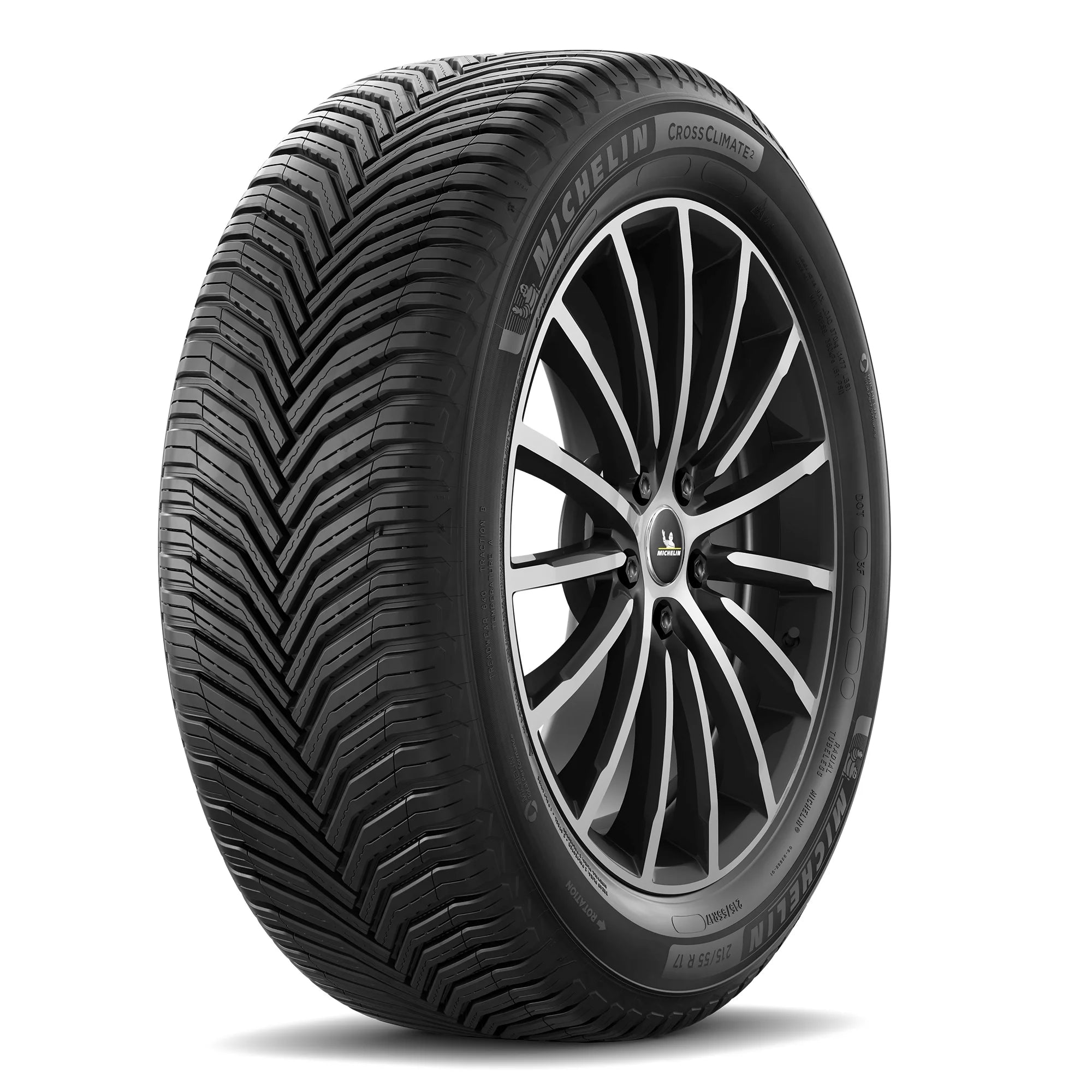 215/60R16 Michelin Crossclimate2 All - Season 95V Tire - Gun Hill Tire House (WTW - WHOLESALE TIRES & WHEELS)