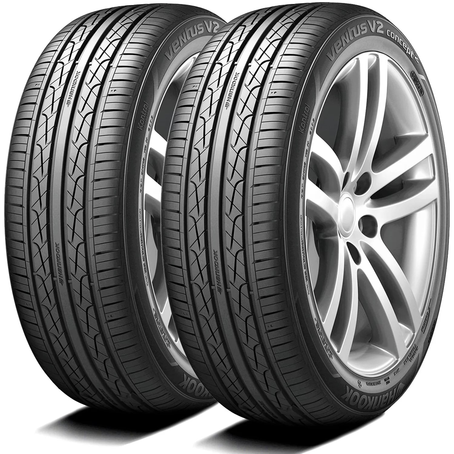 245/45R17 Hankook Ventus V2 Concept2 H457 All Season 95V Passenger Tire - Gun Hill Tire House (WTW - WHOLESALE TIRES & WHEELS)