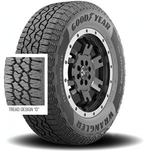 225/55R17 Goodyear Wrangler Territory AT (Tread Design D) 101H - Gun Hill Tire House (WTW - WHOLESALE TIRES & WHEELS)