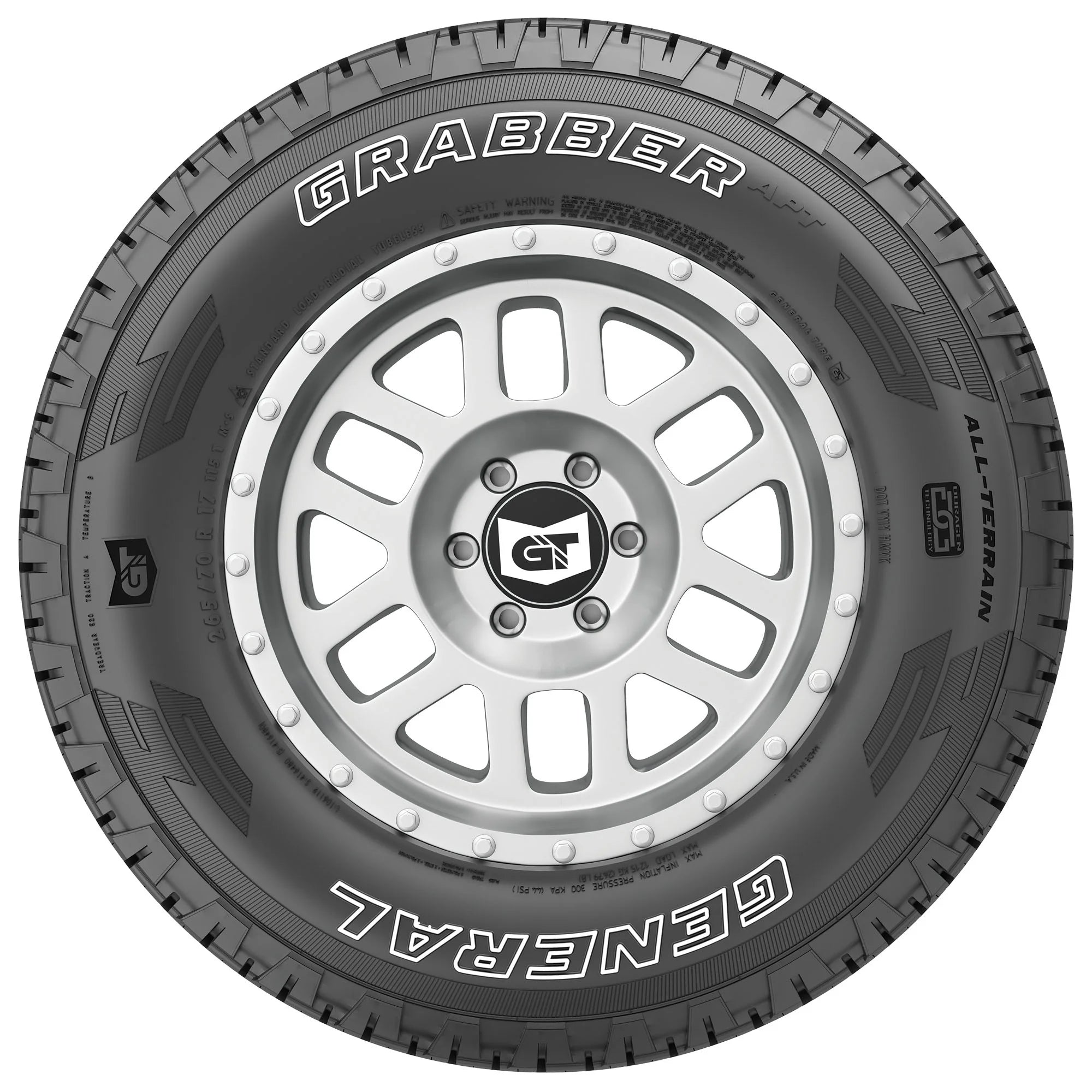 LT275/65R18/10 General Grabber APT 123/120R BW All Terrain Tire - Gun Hill Tire House (WTW - WHOLESALE TIRES & WHEELS)