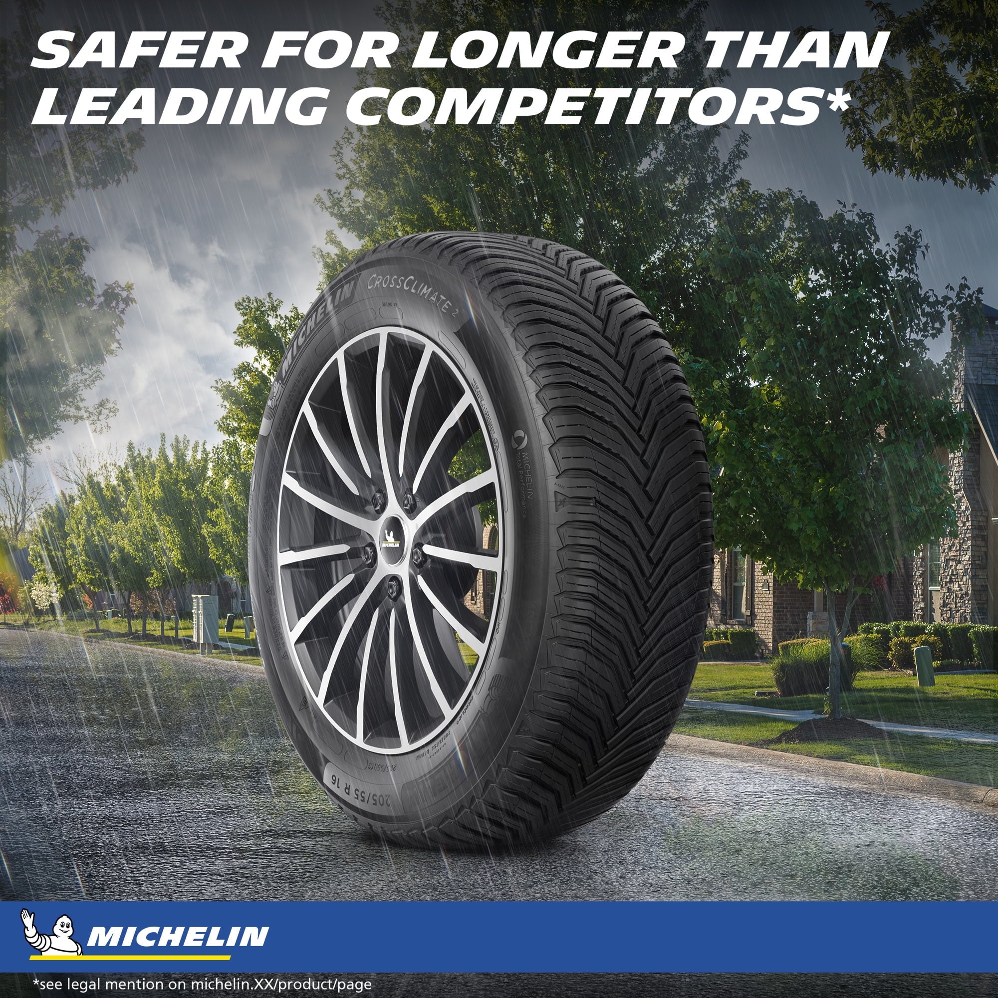 265/40R21/XL Michelin Crossclimate2 All - Season 105V Tire - Gun Hill Tire House (WTW - WHOLESALE TIRES & WHEELS)