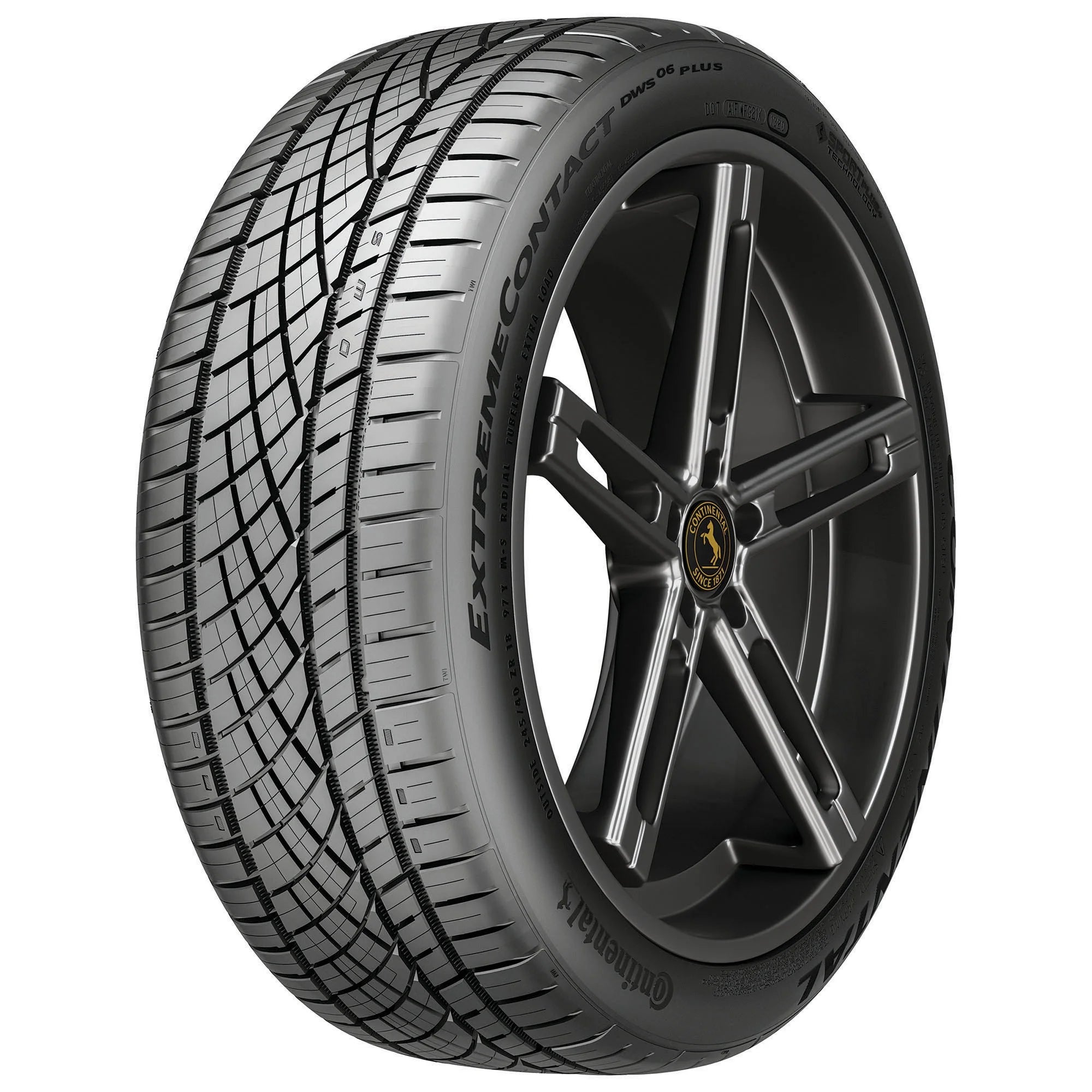 205/55ZR16 Continental Extremecontact DWS06 plus All Season 91W Passenger Tire - Gun Hill Tire House (WTW - WHOLESALE TIRES & WHEELS)
