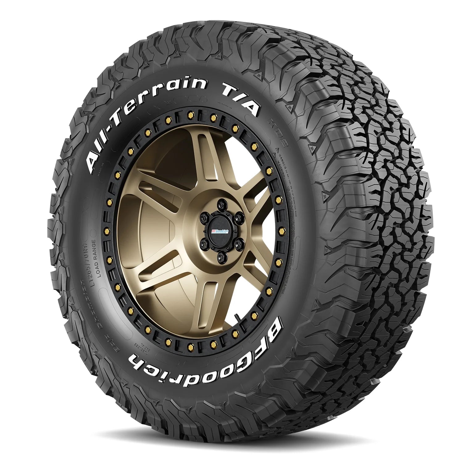 LT265/70R16 BFGoodrich All - Terrain T/A KO2 All Terrain 121/118S E Light Truck Tire - Gun Hill Tire House (WTW - WHOLESALE TIRES & WHEELS)
