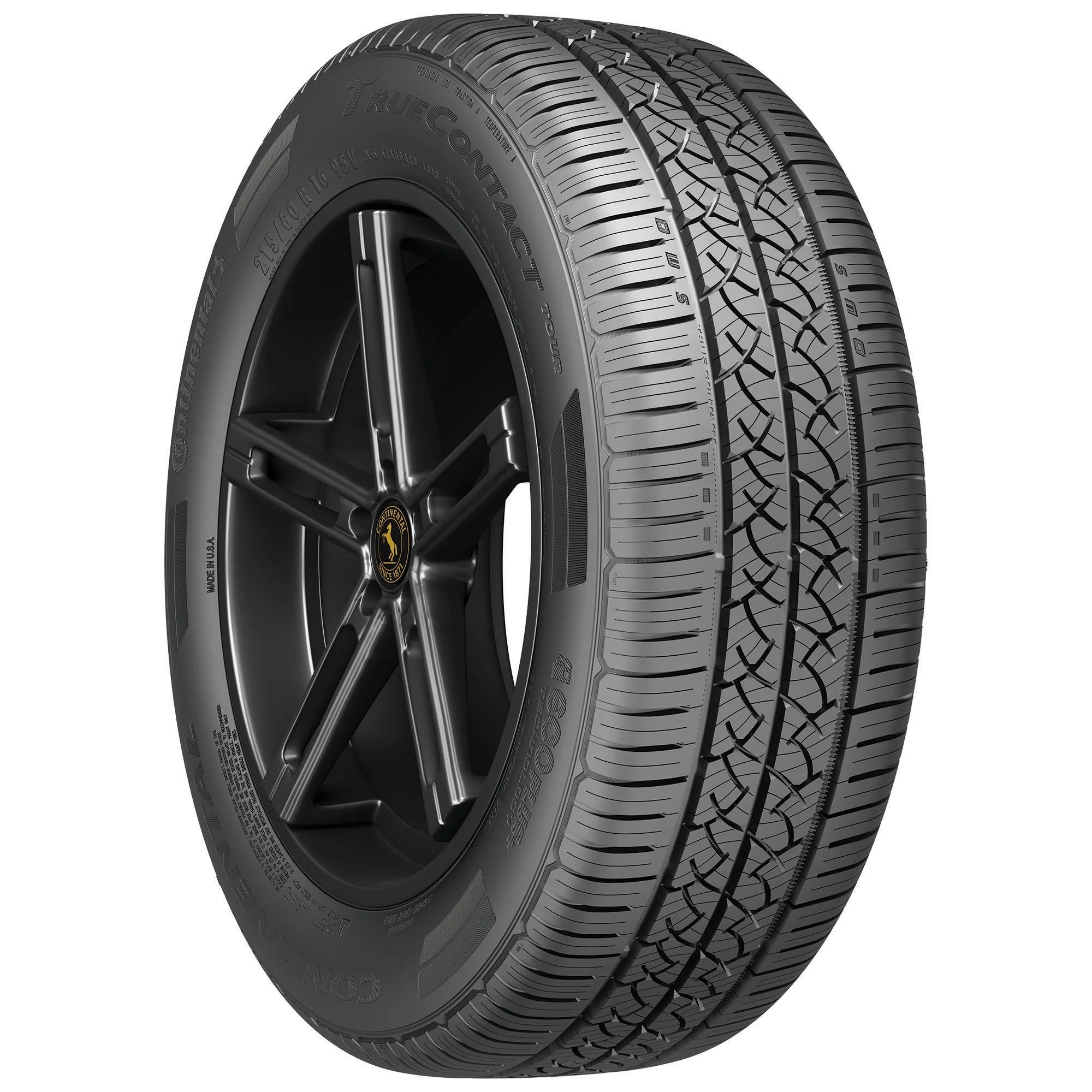 215/60R17 Continental Truecontact Tour 96T BSW All Season Tire - Gun Hill Tire House (WTW - WHOLESALE TIRES & WHEELS)