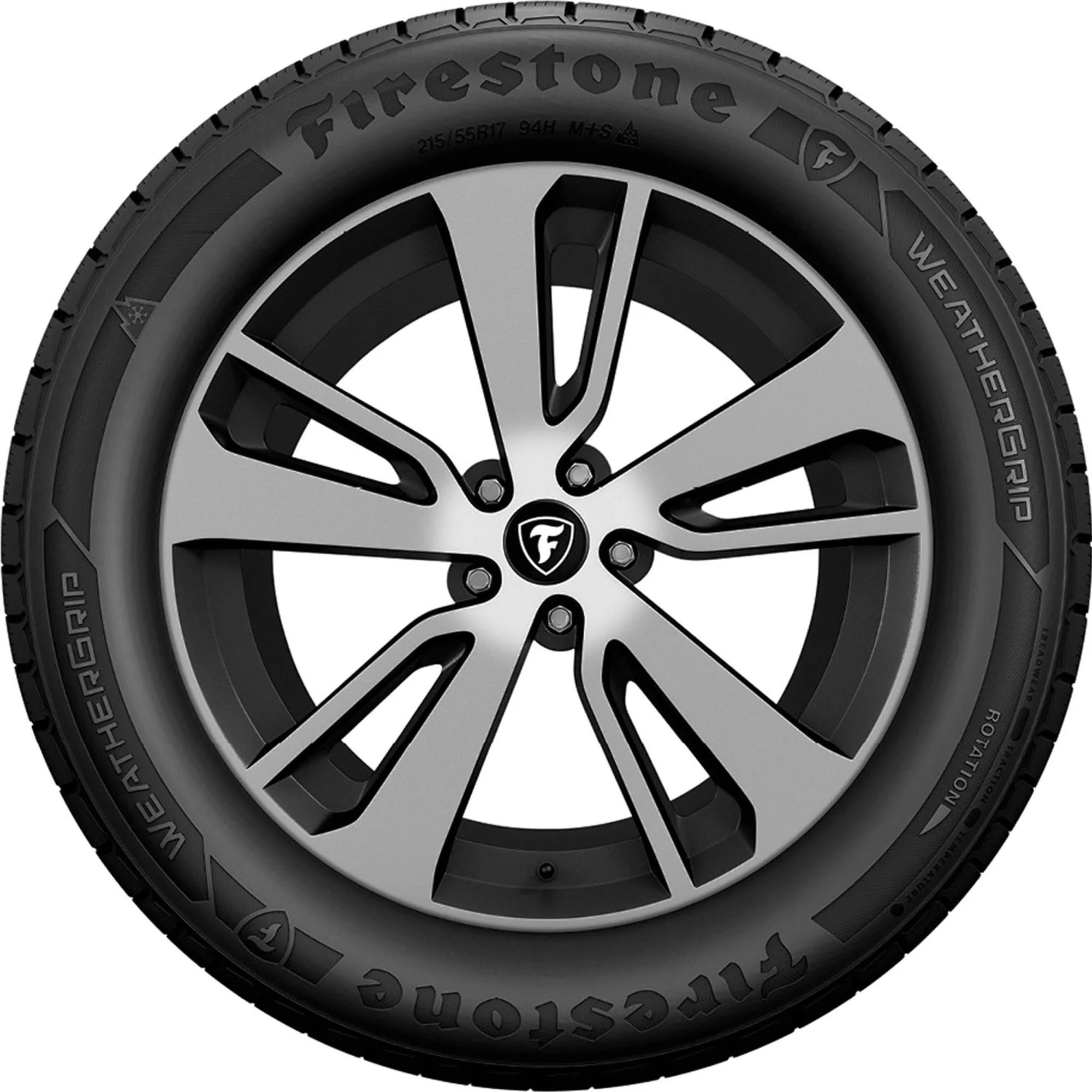 205/60R16 Firestone Weathergrip 92V Tire - Gun Hill Tire House (WTW - WHOLESALE TIRES & WHEELS)