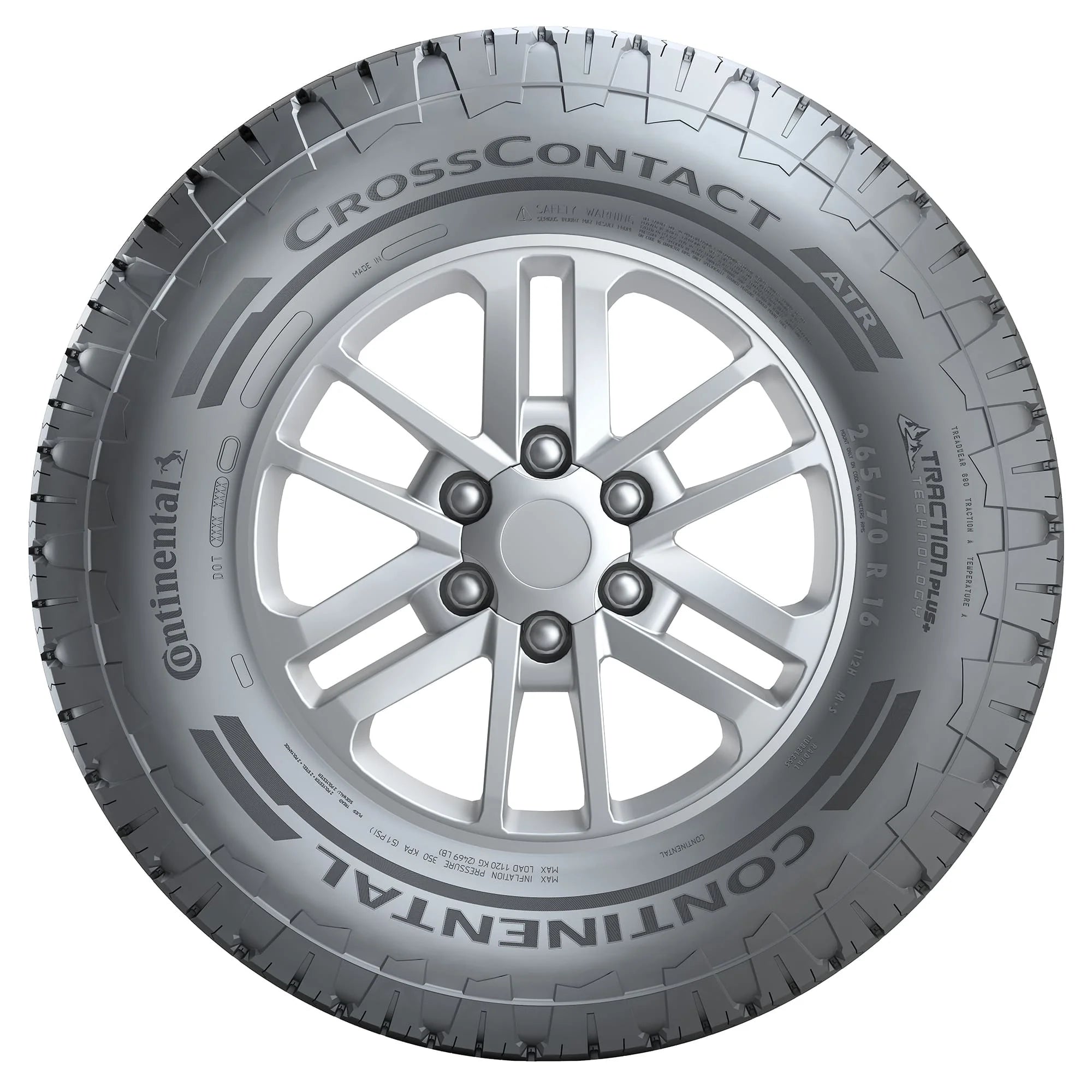 255/60R18 Continental Conticrosscontact ATR All Terrain 108T Suv/Crossover Tire - Gun Hill Tire House (WTW - WHOLESALE TIRES & WHEELS)