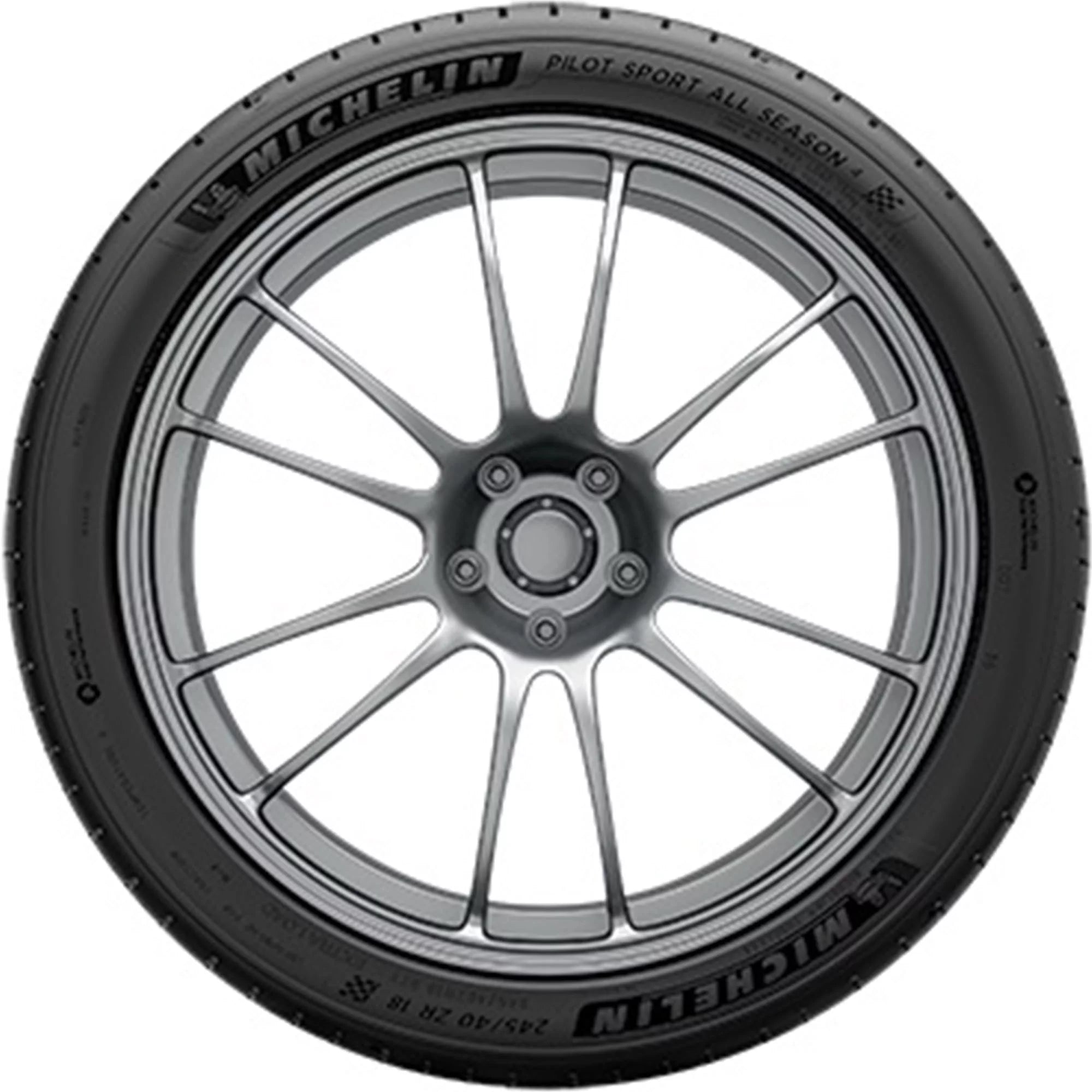 335/25ZR20 Michelin Pilot Sport All Season 4 All Season (99Y) Passenger Tire - Gun Hill Tire House (WTW - WHOLESALE TIRES & WHEELS)
