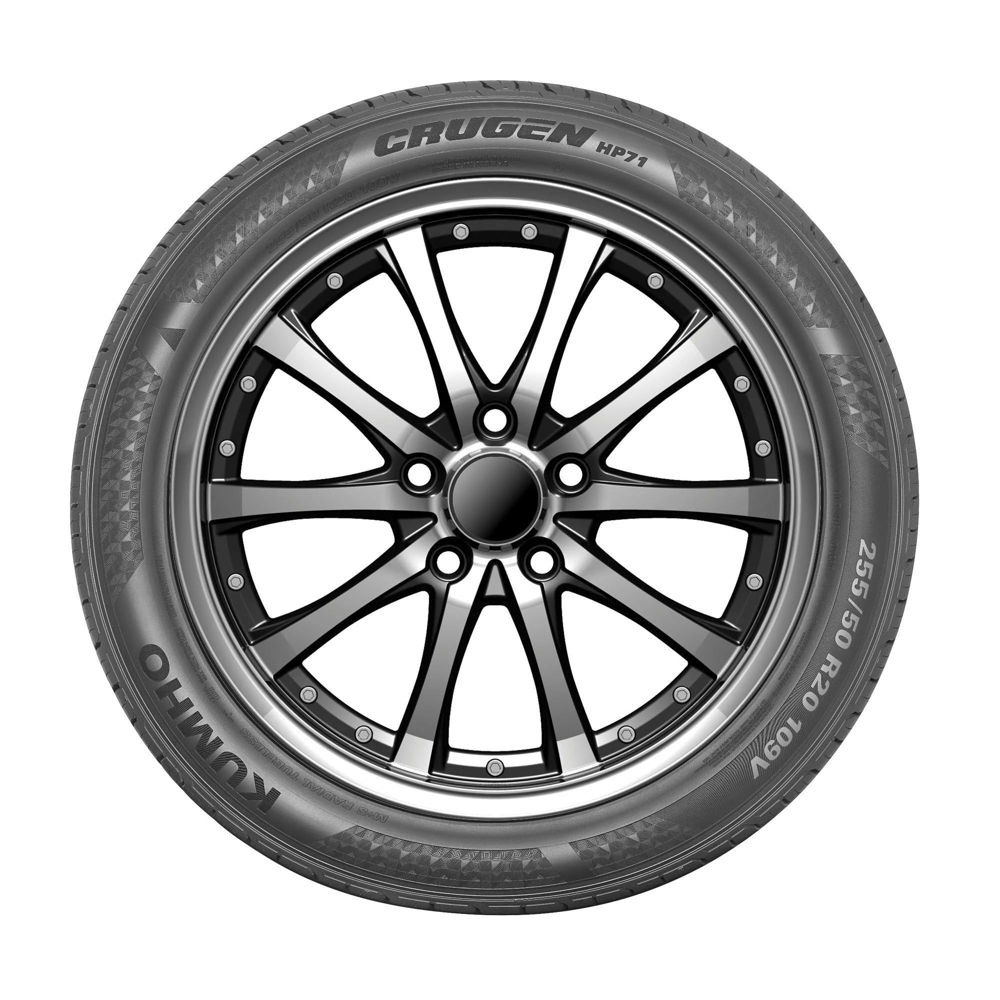 265/50R19 Kumho Crugen HP71 All Season 110V XL Suv/Crossover Tire - Gun Hill Tire House (WTW - WHOLESALE TIRES & WHEELS)
