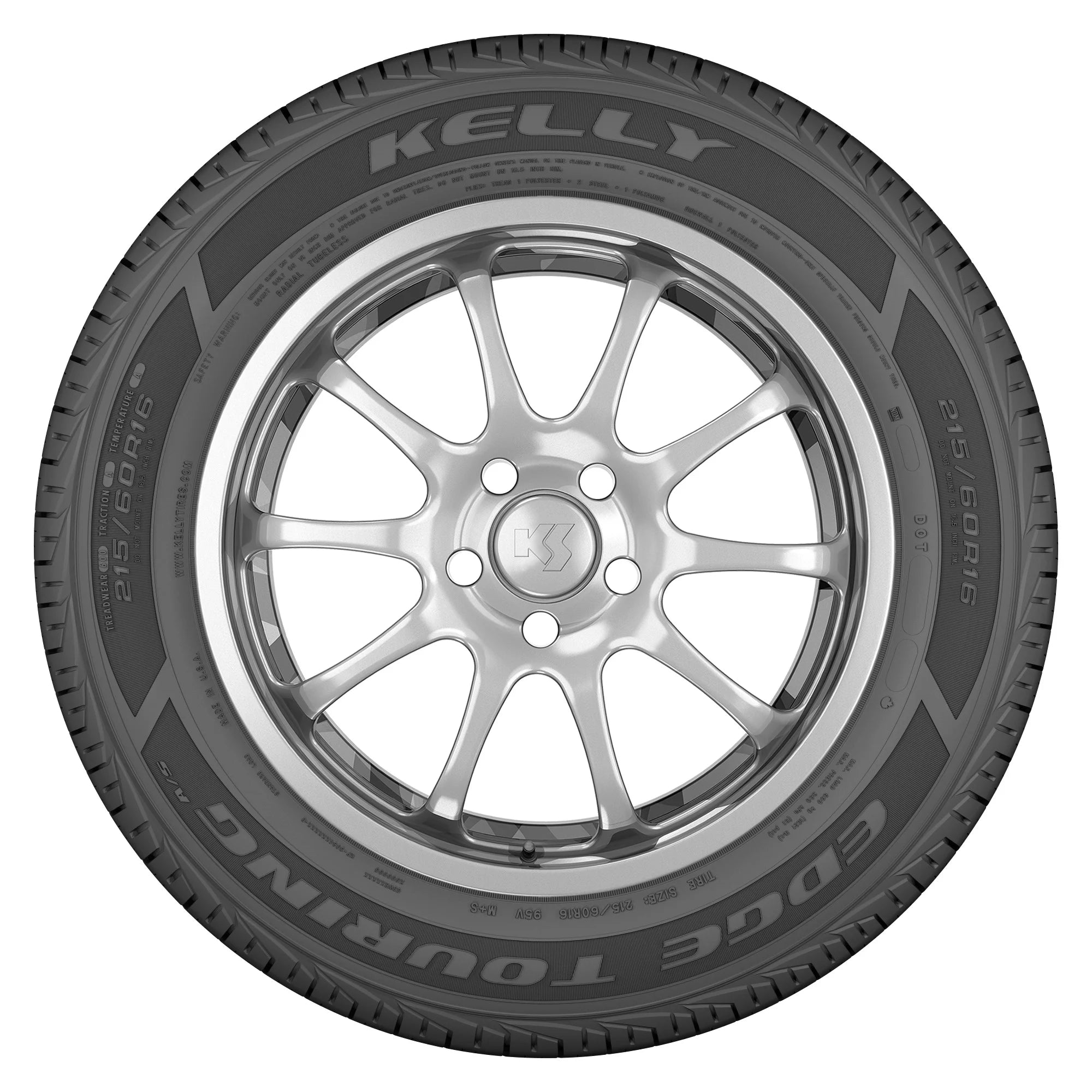 255/55R18 Kelly Edge Touring A/S 109V All - Season Tire - Gun Hill Tire House (WTW - WHOLESALE TIRES & WHEELS)