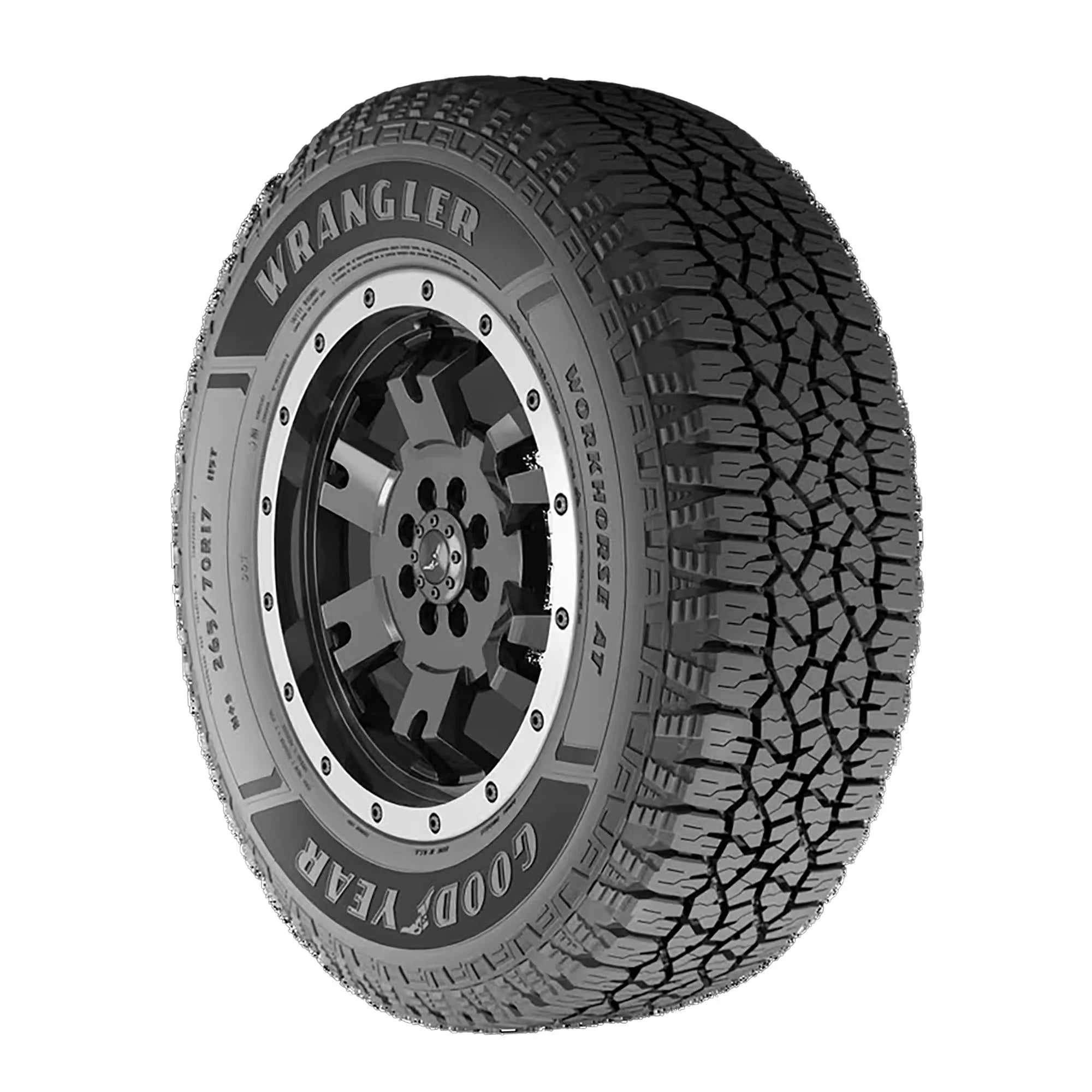 245/75R16 Goodyear WRL WORKHORSE AT(P) 111S Fits: 2015 Toyota Tacoma TRD Pro, 1996 - 2002 Chevrolet Tahoe LT - Gun Hill Tire House (WTW - WHOLESALE TIRES & WHEELS)