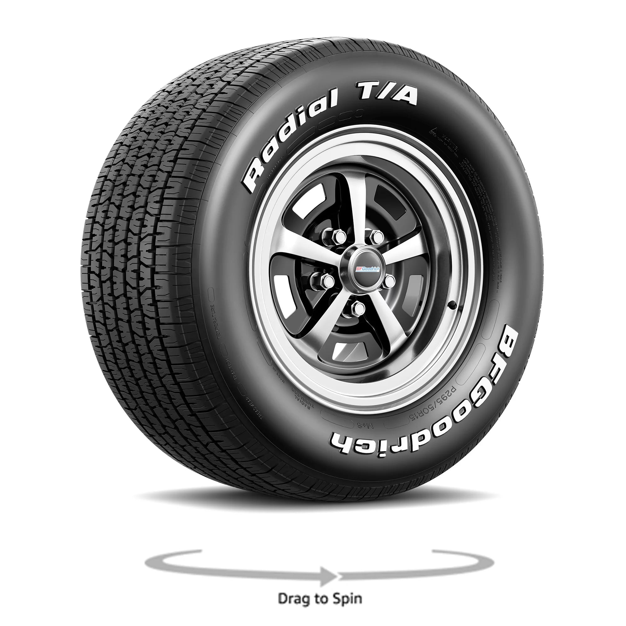 P155/80R15 Bfgoodrich Radial T/A All - Season 83S Tire - Gun Hill Tire House (WTW - WHOLESALE TIRES & WHEELS)