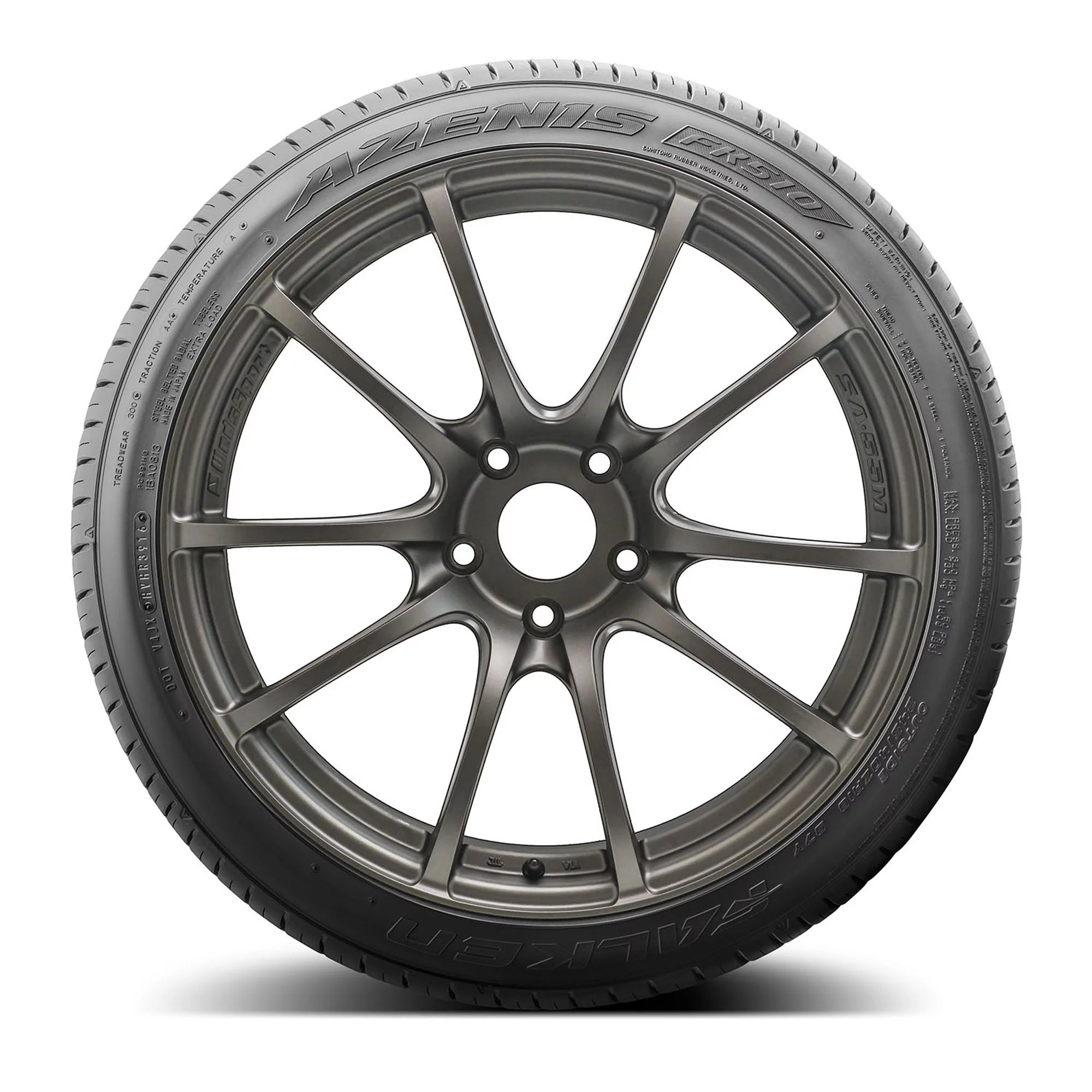215/45ZR17 Falken Azenis FK510 UHP Summer 91Y XL Passenger Tire - Gun Hill Tire House (WTW - WHOLESALE TIRES & WHEELS)
