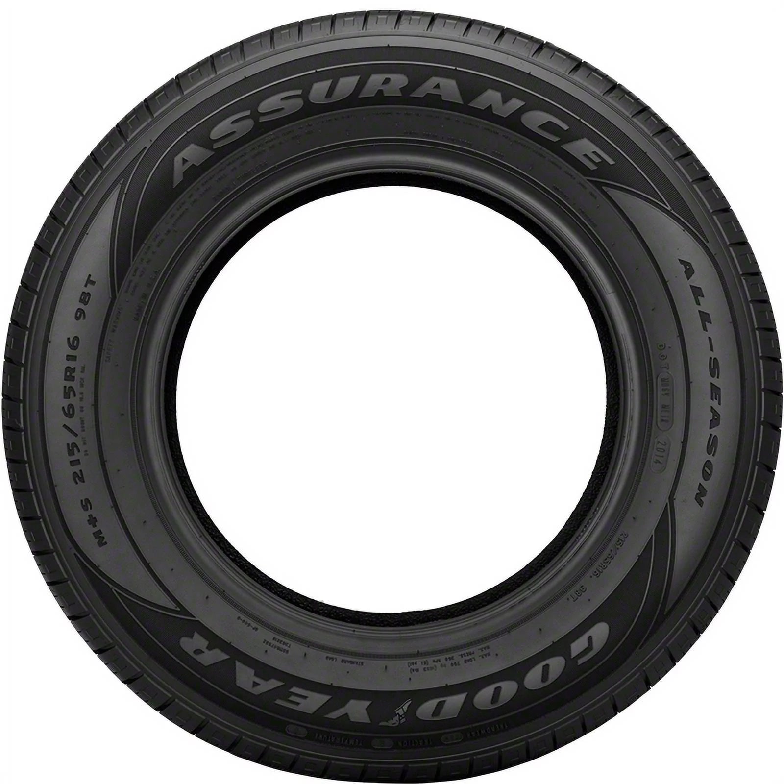 205/55R16 Goodyear Assurance All - Season All Season 91H Passenger Tire - Gun Hill Tire House (WTW - WHOLESALE TIRES & WHEELS)