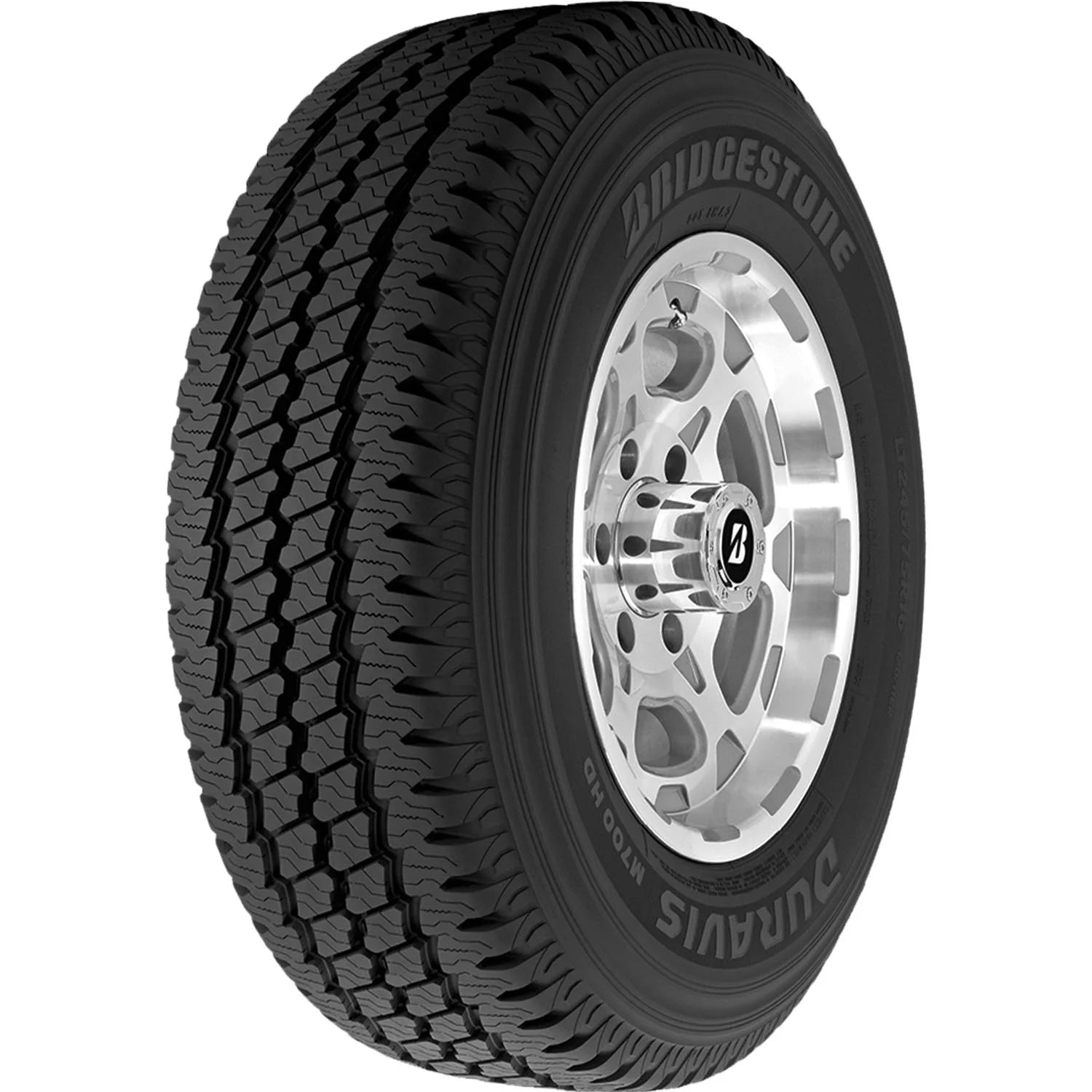 LT245/75R16 Bridgestone Duravis M700 HD All Terrain 120/116R E Light Truck Tire - Gun Hill Tire House (WTW - WHOLESALE TIRES & WHEELS)
