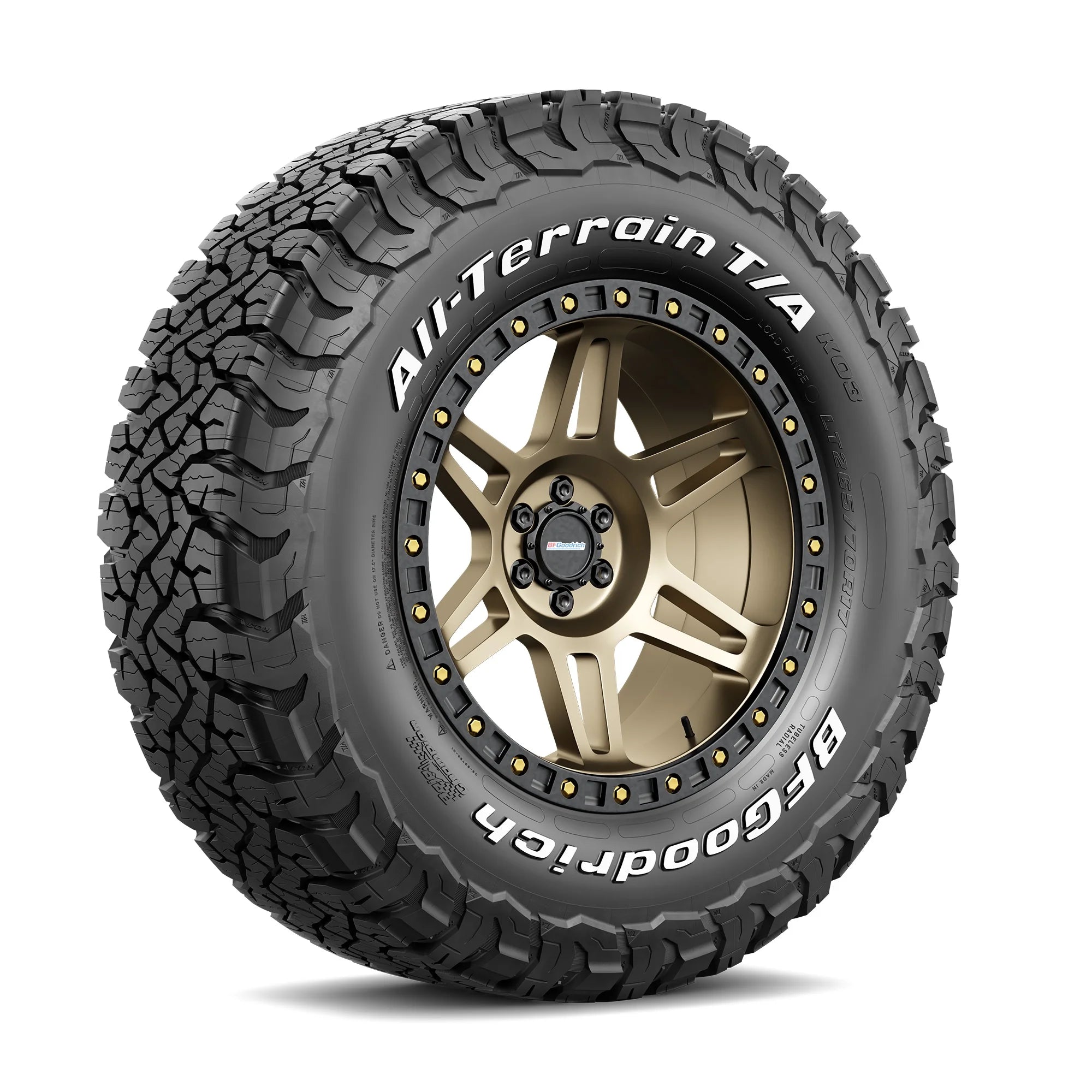 LT275/65R20/E Bfgoodrich All - Terrain T/A KO3 All - Season - Gun Hill Tire House (WTW - WHOLESALE TIRES & WHEELS)