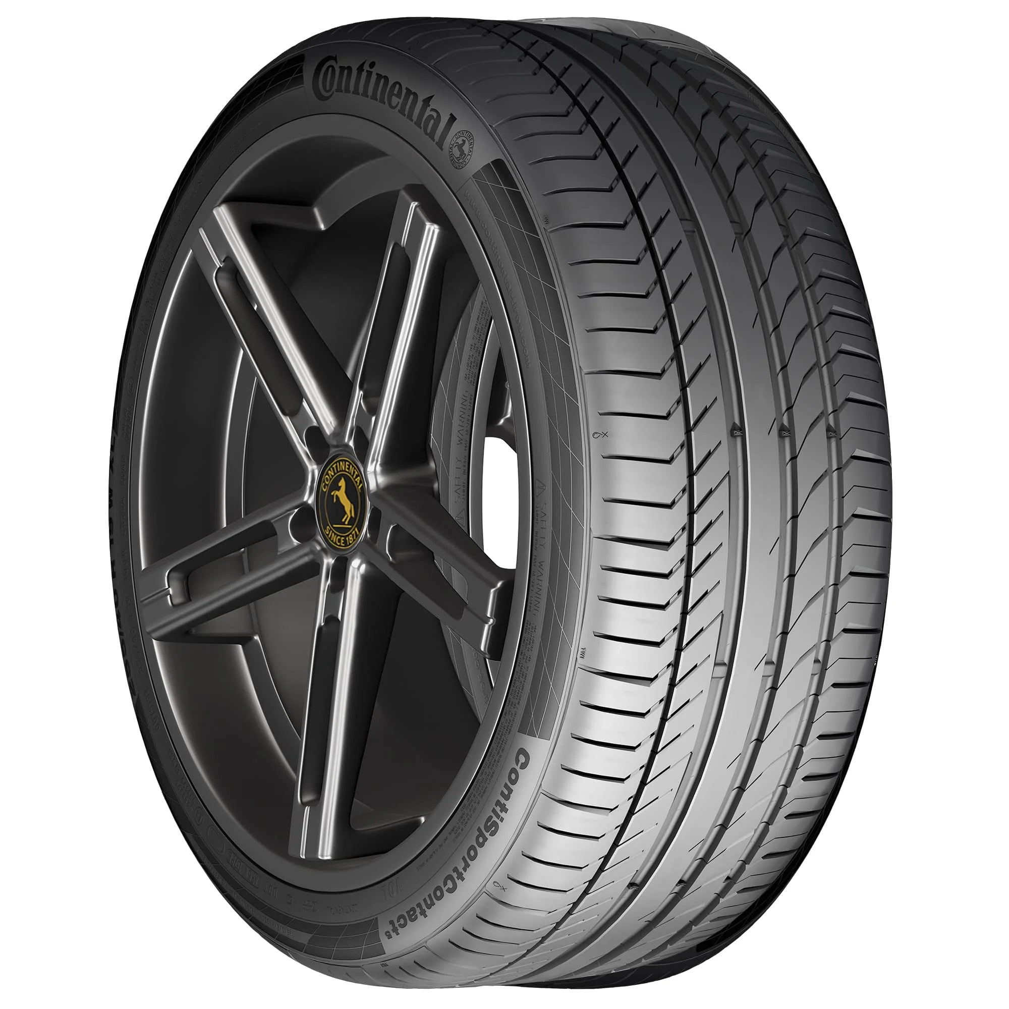 285/40R21 Continental Contisportcontact 5 Summer 109Y XL Passenger Tire - Gun Hill Tire House (WTW - WHOLESALE TIRES & WHEELS)