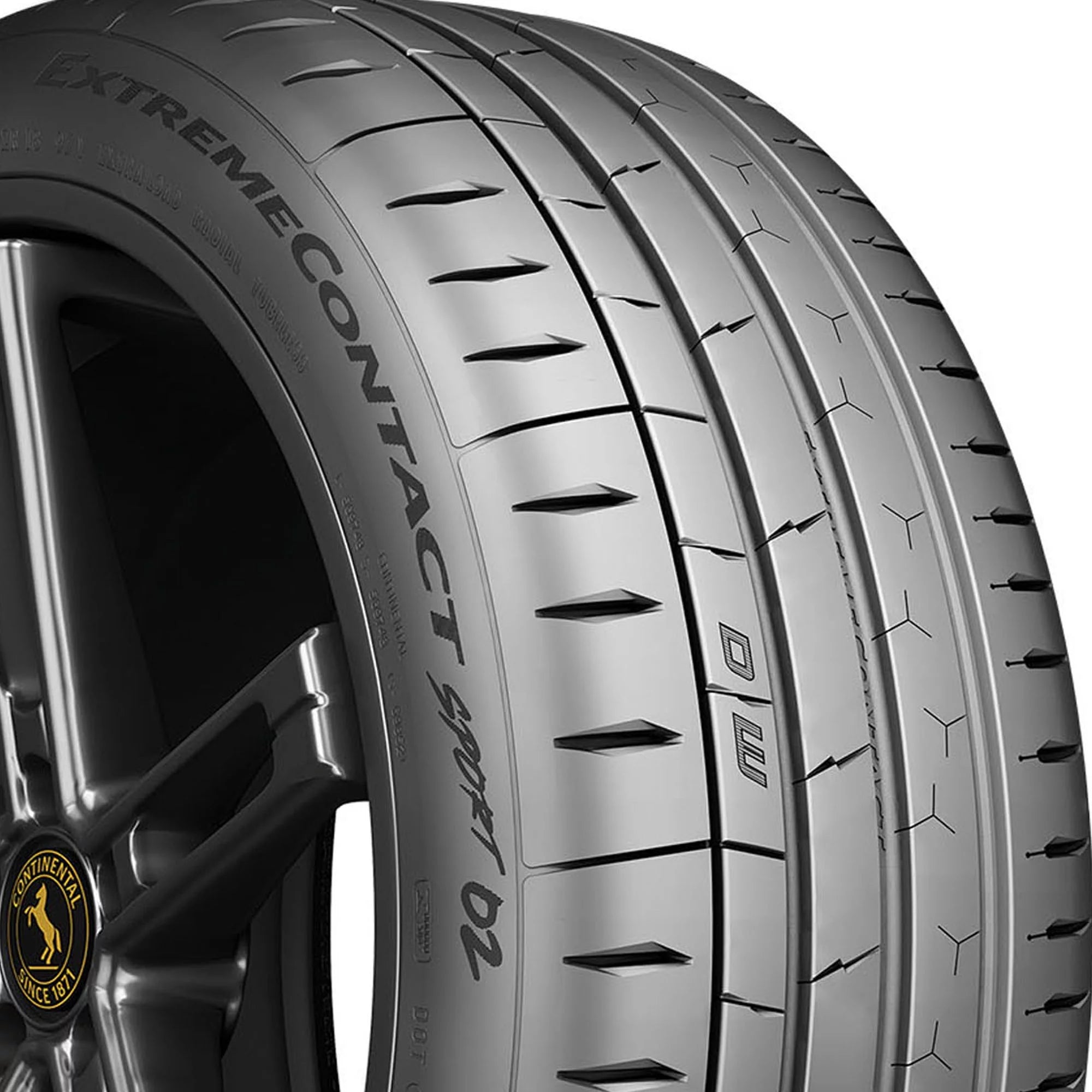 205/55ZR16 Continental Extremecontact Sport 02 Summer 91W Passenger Tire - Gun Hill Tire House (WTW - WHOLESALE TIRES & WHEELS)