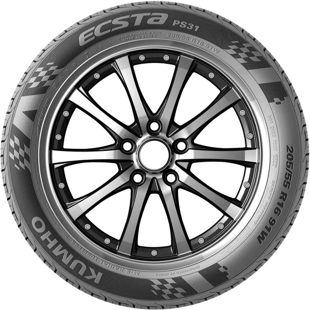 245/40ZR17 Kumho Ecsta PS31 Summer 91W Passenger Tire - Gun Hill Tire House (WTW - WHOLESALE TIRES & WHEELS)