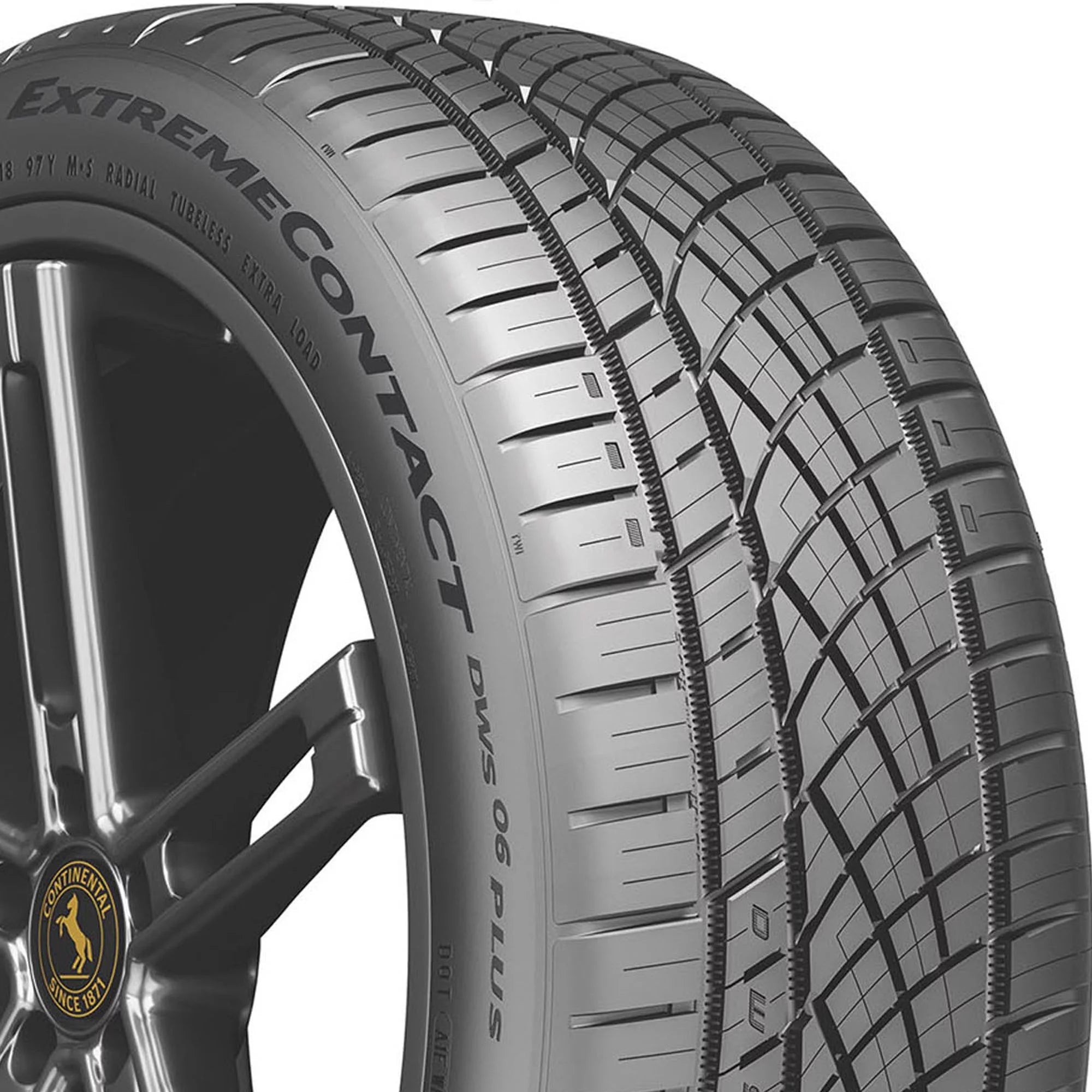 225/50ZR16 Continental Extremecontact DWS06 plus UHP All Season 92W Passenger Tire - Gun Hill Tire House (WTW - WHOLESALE TIRES & WHEELS)