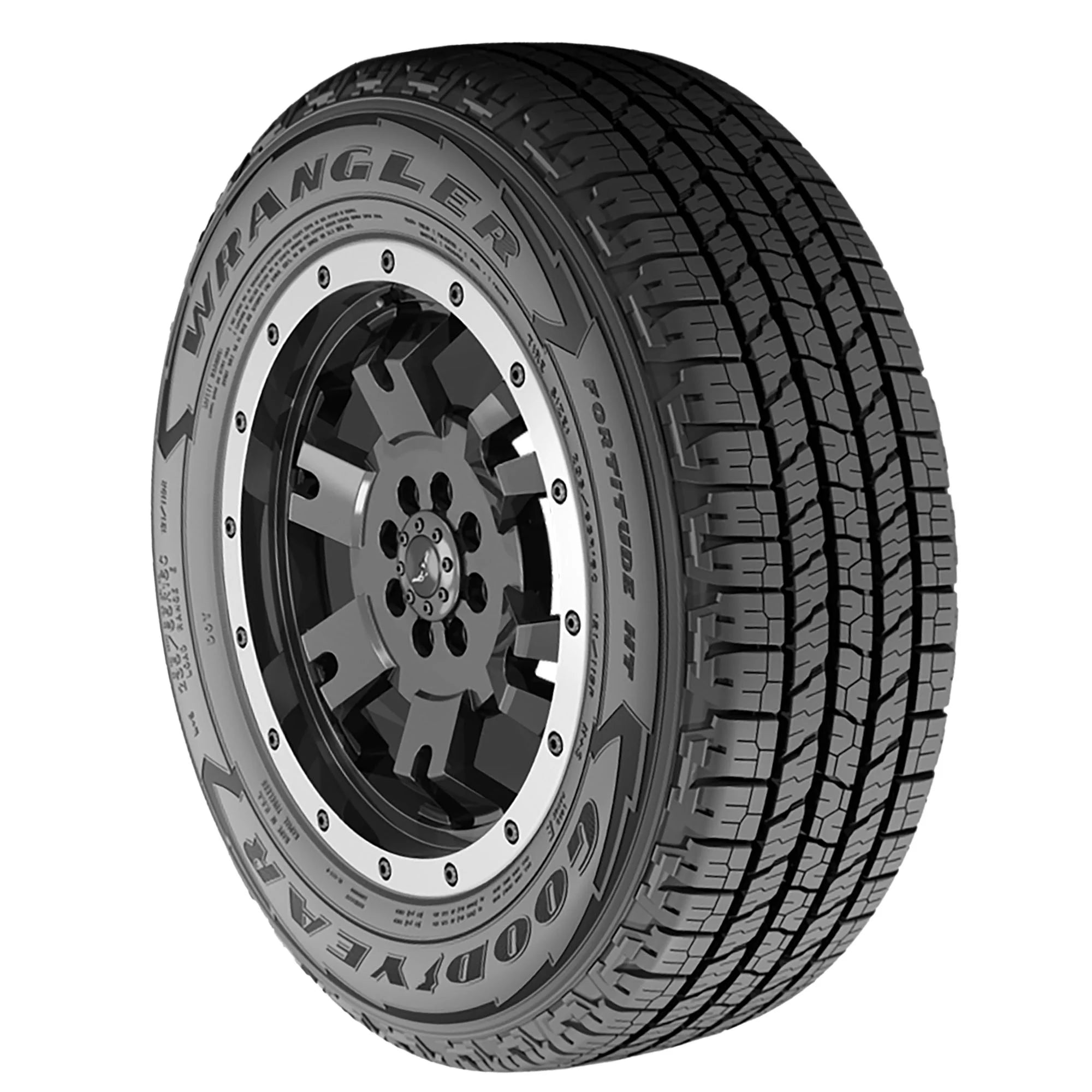 275/65R18 Goodyear Wrangler Fortitude HT All Season 116T Light Truck Tire - Gun Hill Tire House (WTW - WHOLESALE TIRES & WHEELS)