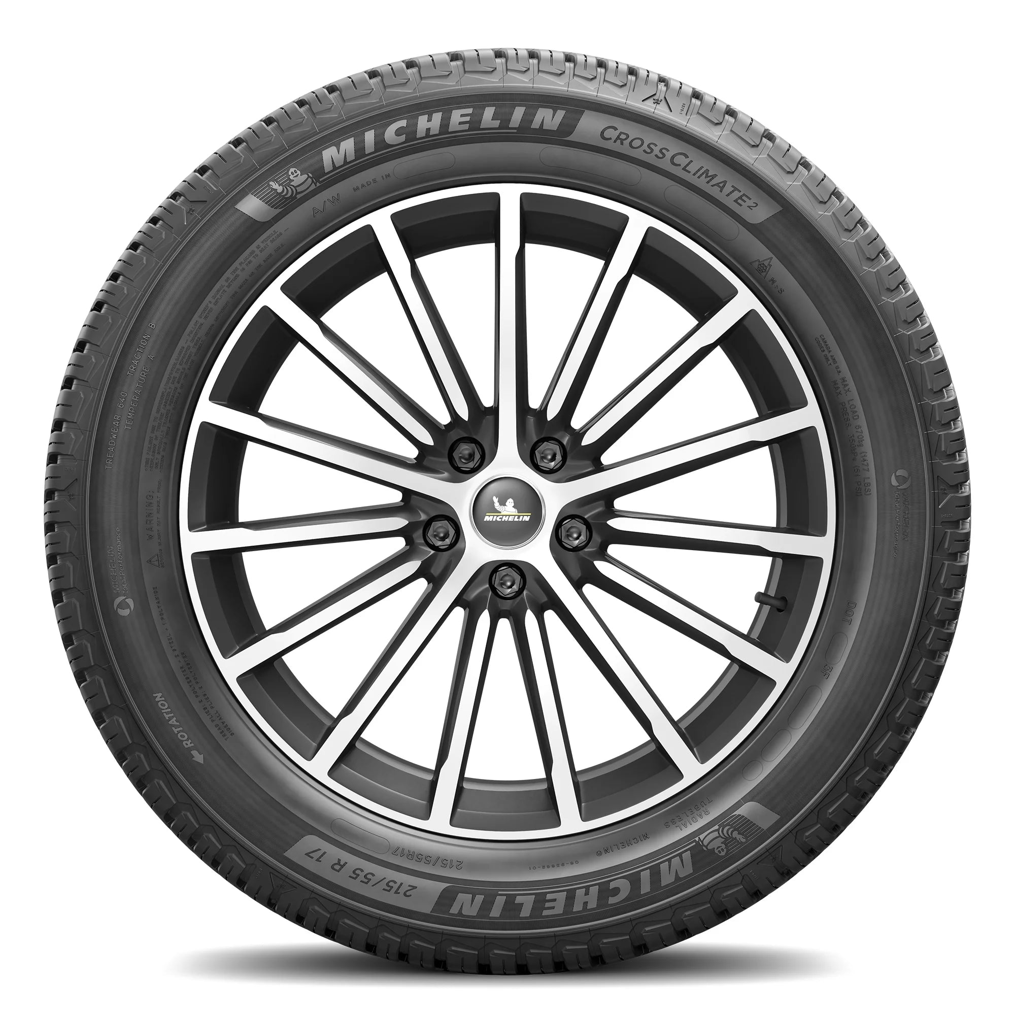 245/50R19/XL Michelin Crossclimate2 All - Season 105V Tire - Gun Hill Tire House (WTW - WHOLESALE TIRES & WHEELS)