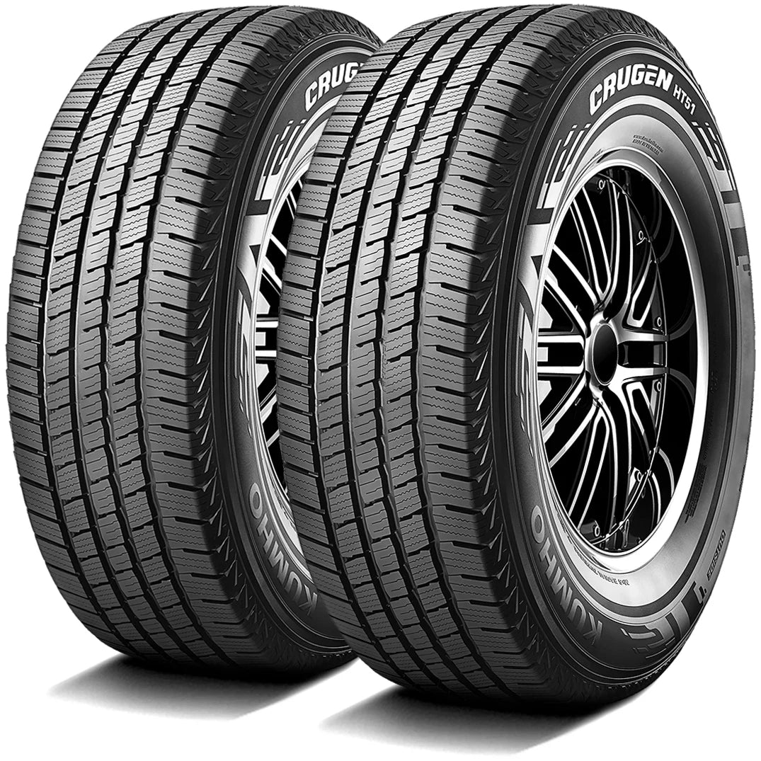 235/60R17 Kumho Crugen HT51 All Season 102T Light Truck Tire - Gun Hill Tire House (WTW - WHOLESALE TIRES & WHEELS)