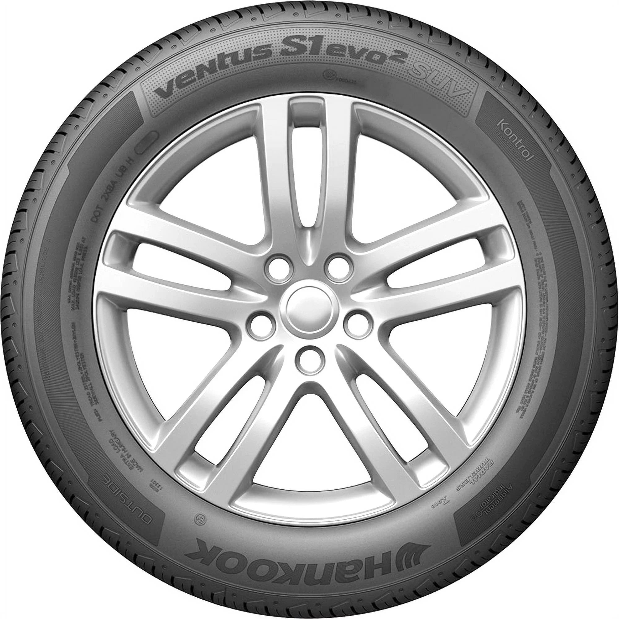 275/50ZR20 Hankook Ventus S1 EVO2 SUV (K117A) Performance 109W Passenger Tire - Gun Hill Tire House (WTW - WHOLESALE TIRES & WHEELS)