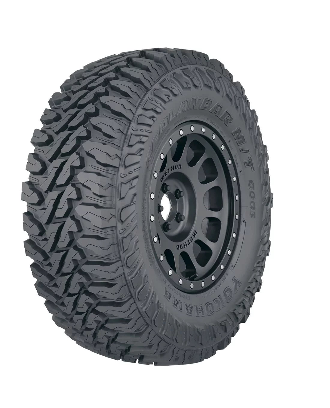 LT285/70R18 Yokohama Geolandar M/T G003 Mud Terrain 127/124Q E Light Truck Tire - Gun Hill Tire House (WTW - WHOLESALE TIRES & WHEELS)