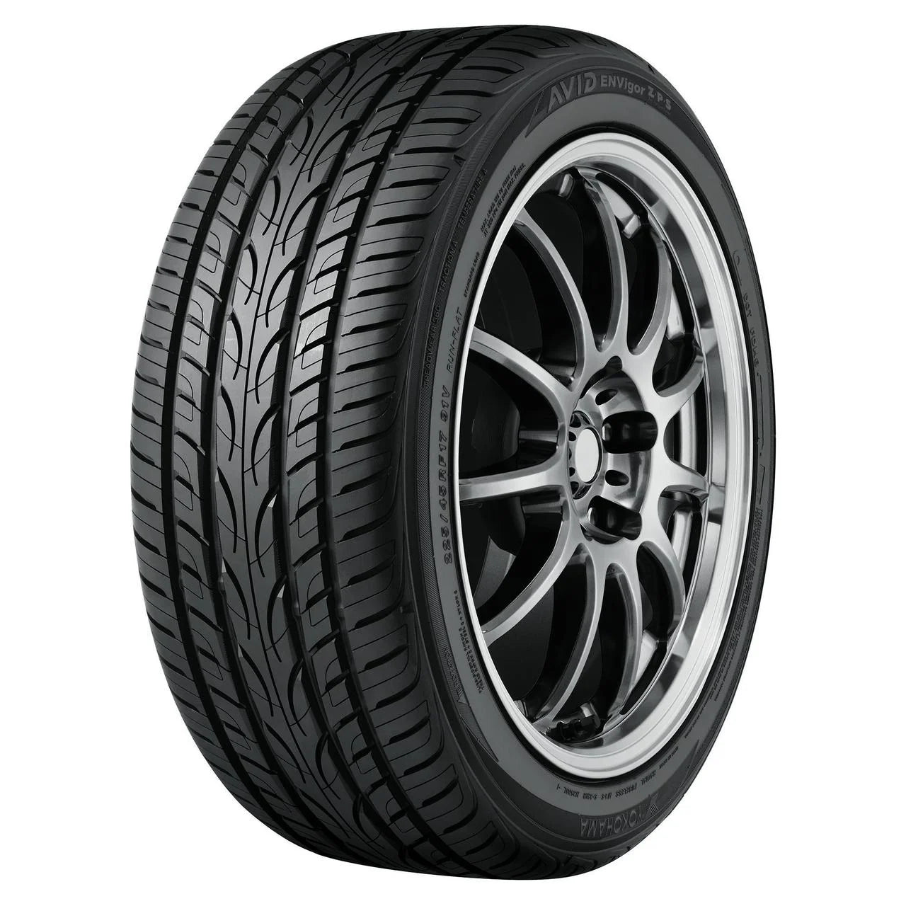 205/45R17 Yokohama Avid Envigor ZPS Performance 84V Passenger Tire - Gun Hill Tire House (WTW - WHOLESALE TIRES & WHEELS)