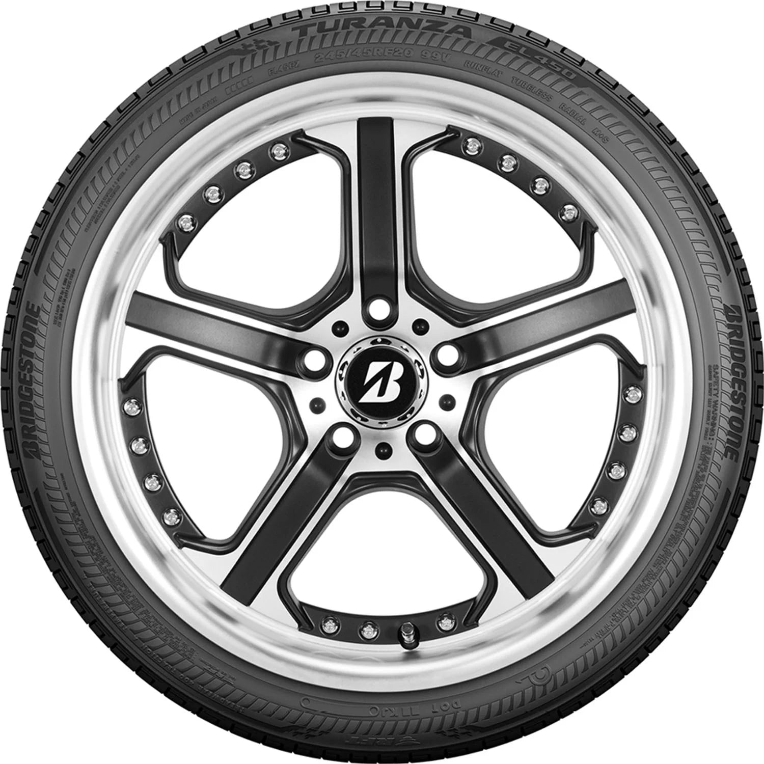 235/50R20 Bridgestone Turanza EL450 All Season 100V Passenger Tire - Gun Hill Tire House (WTW - WHOLESALE TIRES & WHEELS)